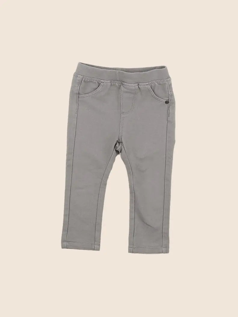 Vertbaudet - jegging gris - 12 mois