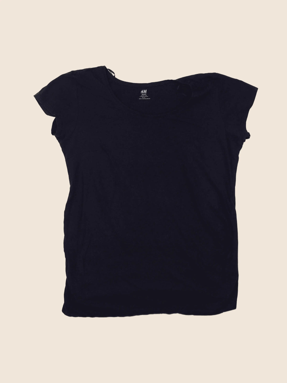 H&M - tee-shirt grossesse noir - 40 à 42