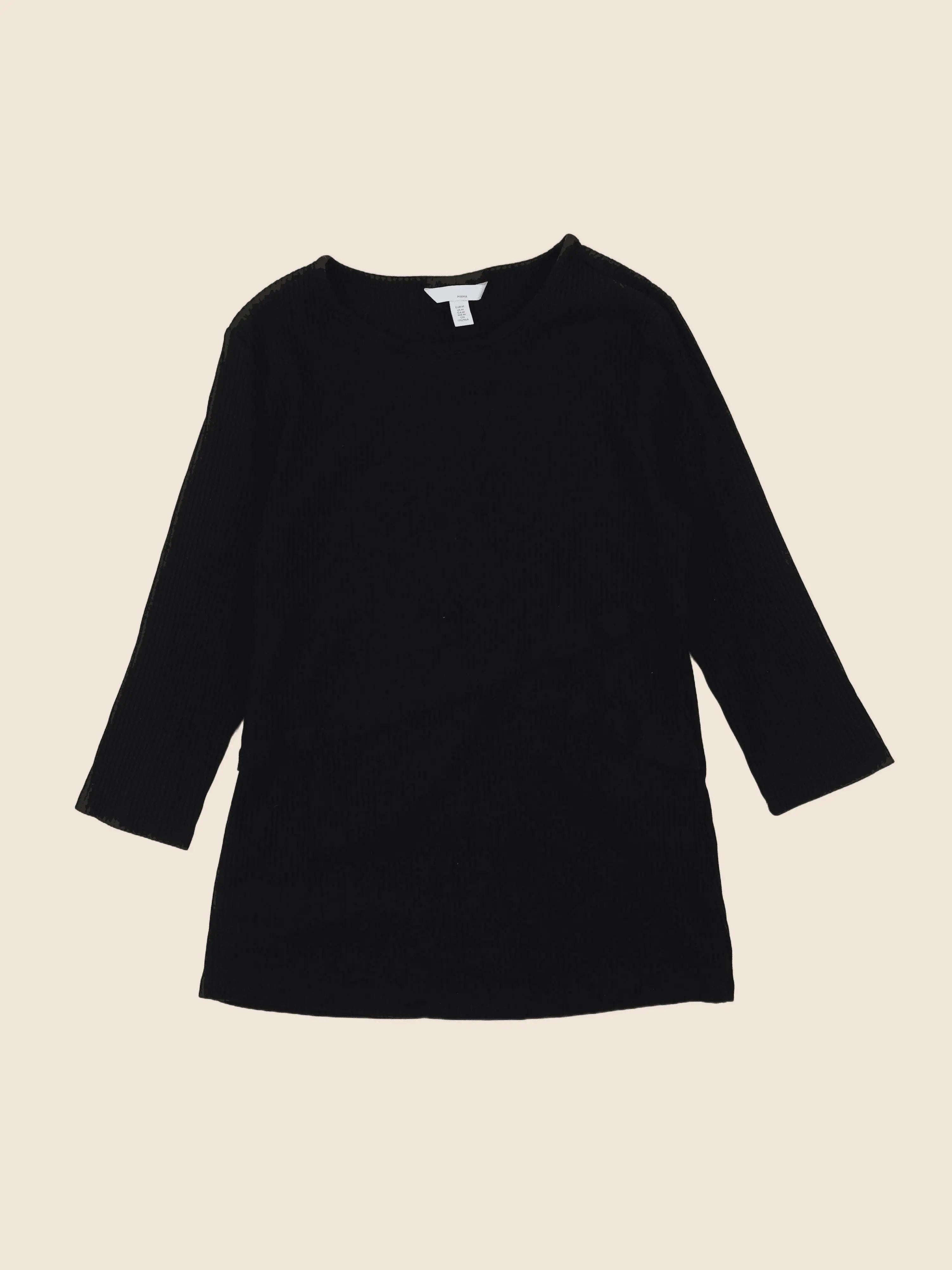 H&M - tee-shirt grossesse noir - 40 à 42