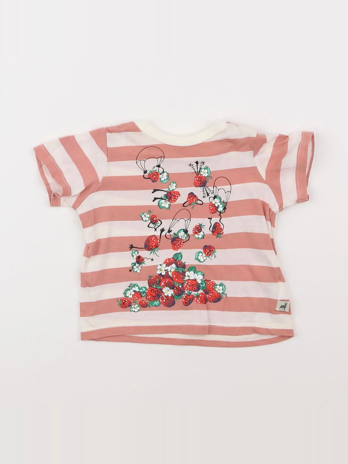Stella McCartney Kids - tee-shirt rose - 3 mois