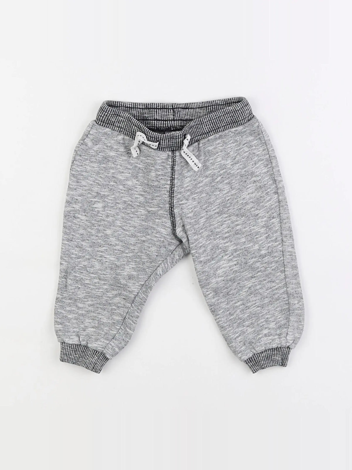 H&M - jogging gris - 6/9 mois