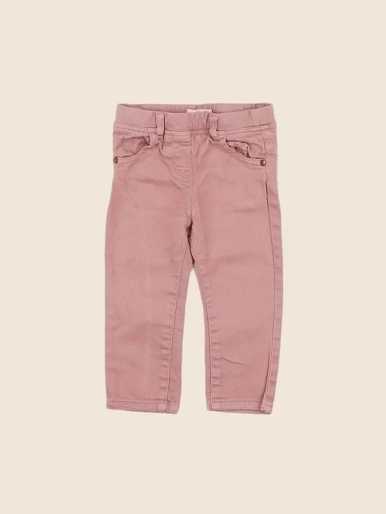 Vertbaudet - jegging rose - 18 mois