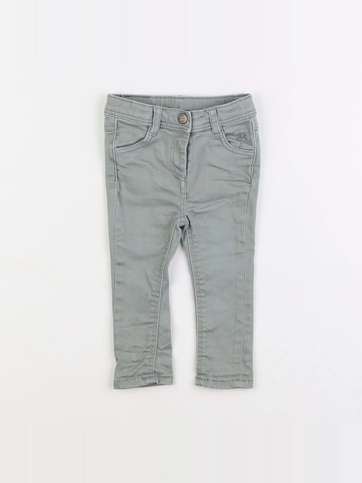 Tape à l'oeil - pantalon bleu - 9 mois
