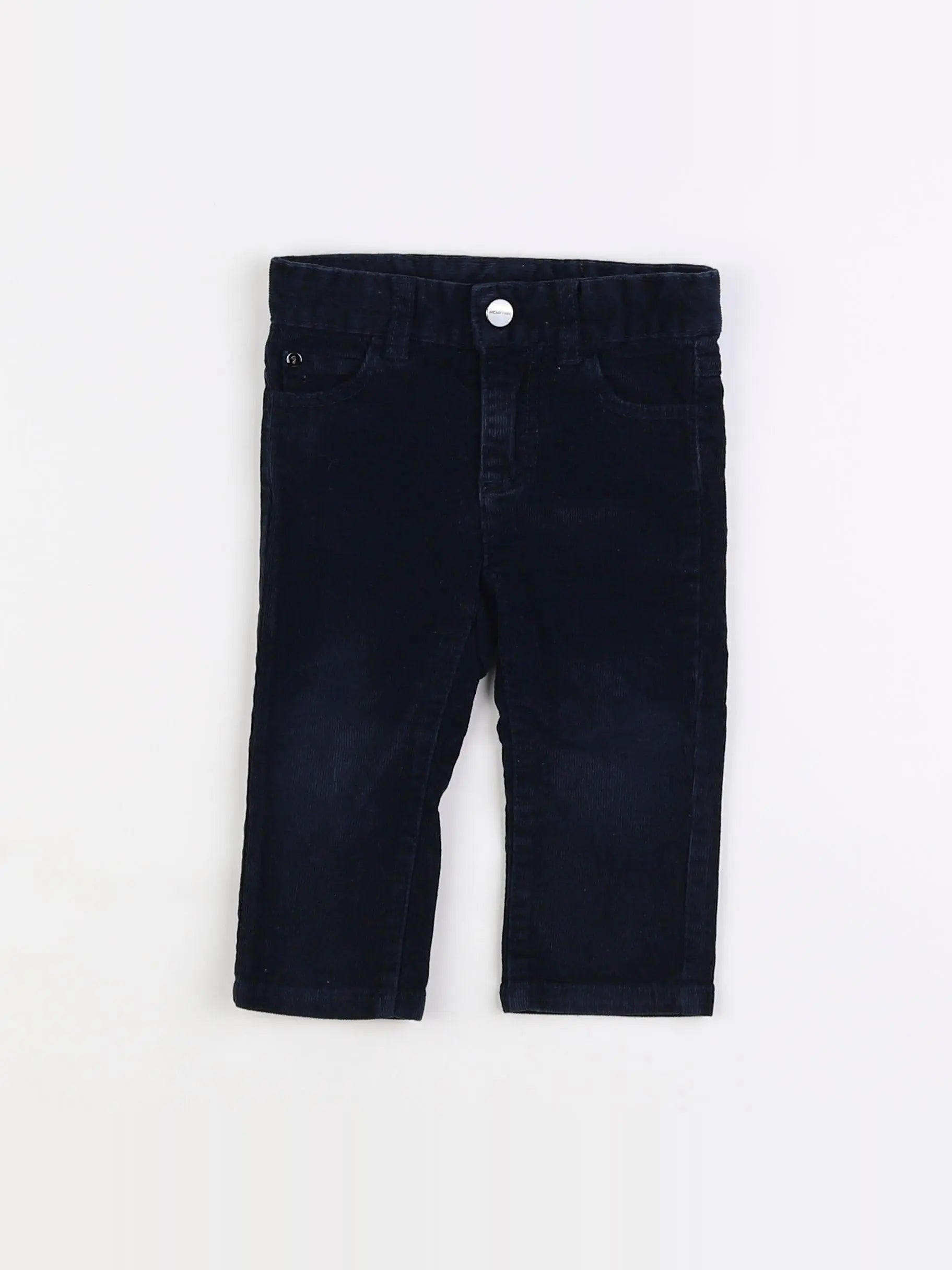 Jacadi - pantalon bleu - 12 mois