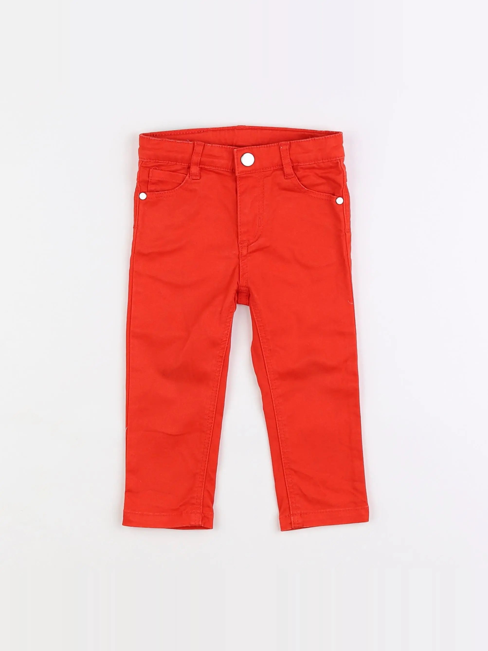 Jacadi - jean rouge - 18 mois