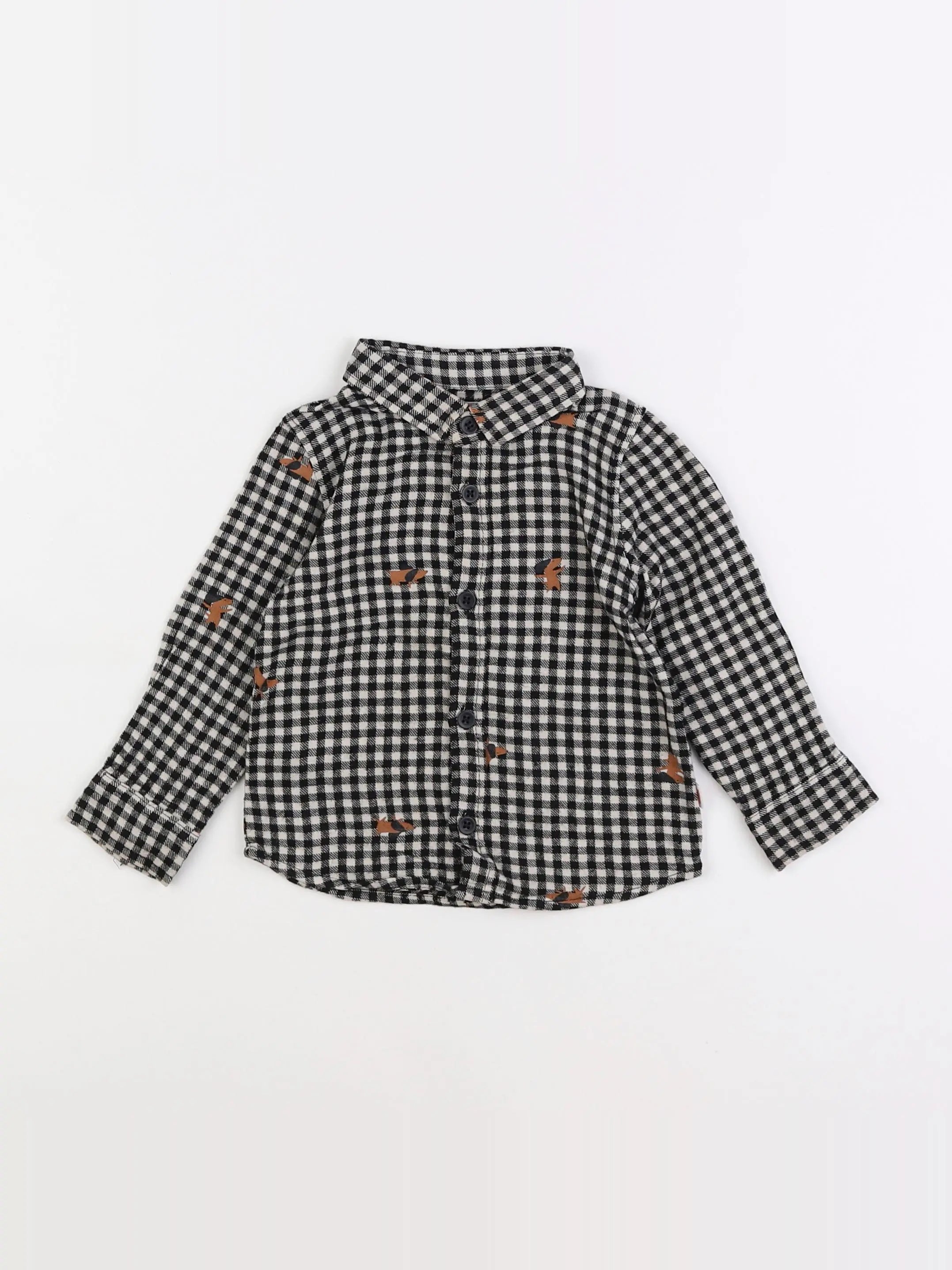 Catimini - chemise noir - 18 mois