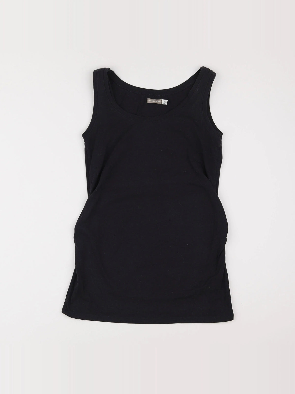 Vertbaudet - tee-shirt grossesse noir - 34 à 36
