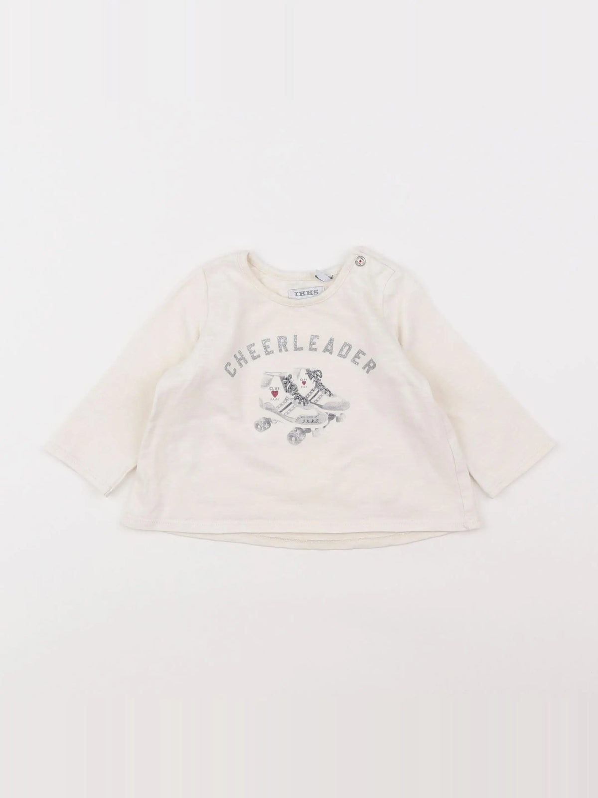 IKKS - tee-shirt beige - 6 mois