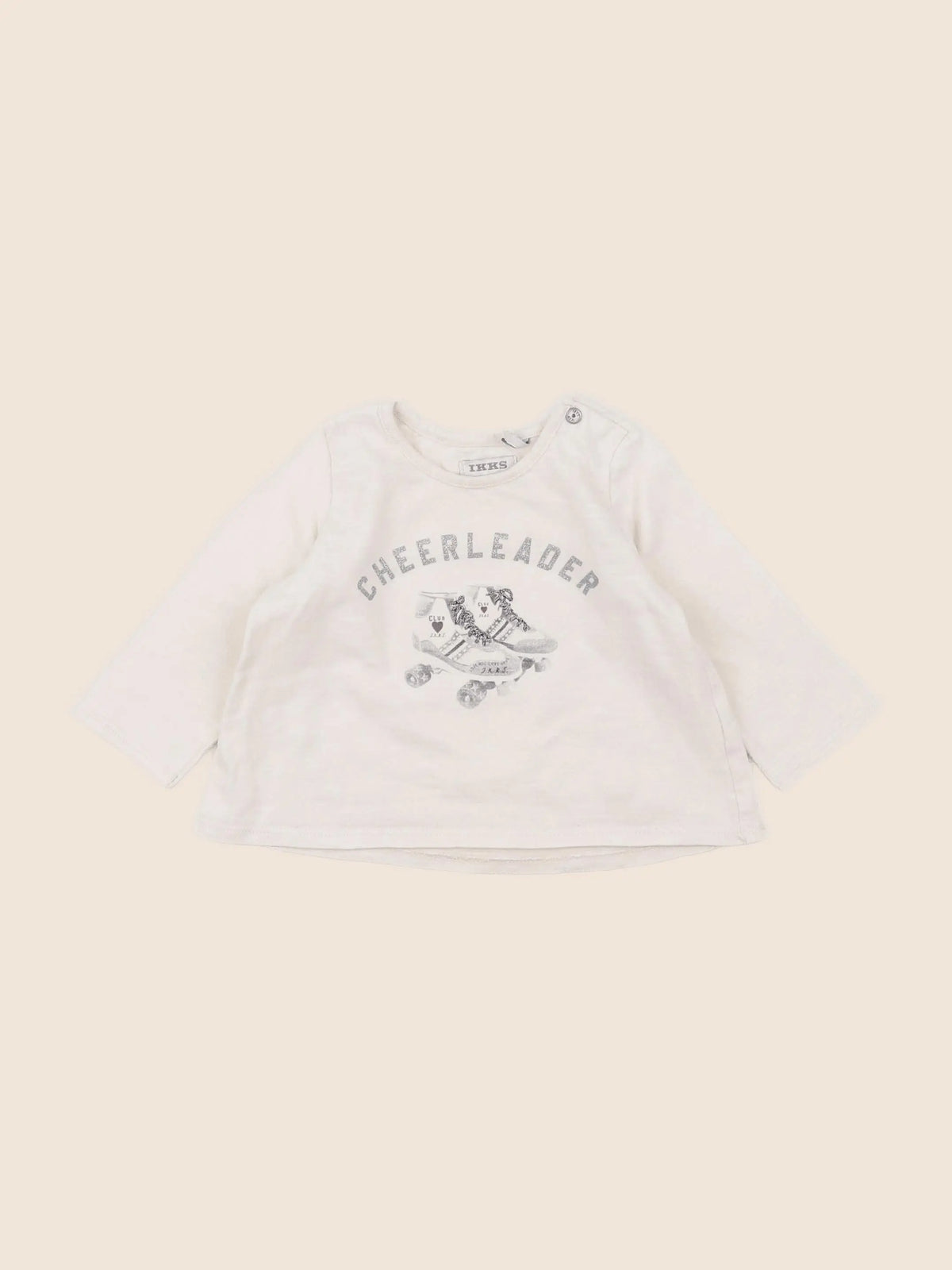 IKKS - tee-shirt beige - 6 mois