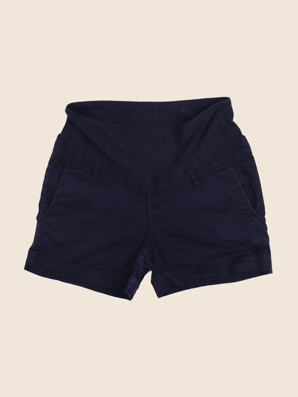 H&M - short grossesse bleu - 38