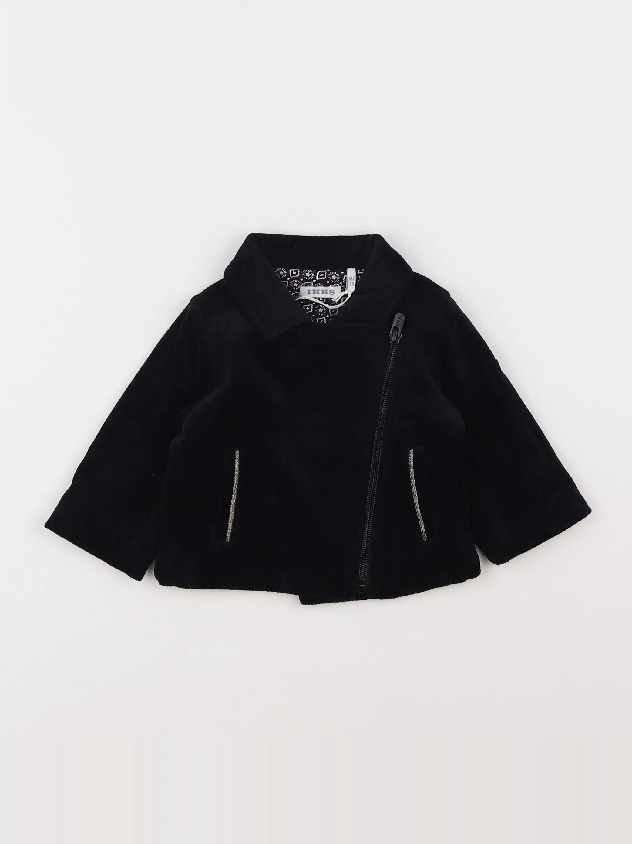 IKKS - veste noir - 6 mois