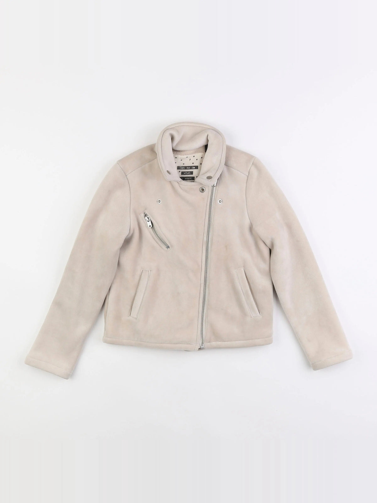 IKKS - veste beige - 8 ans