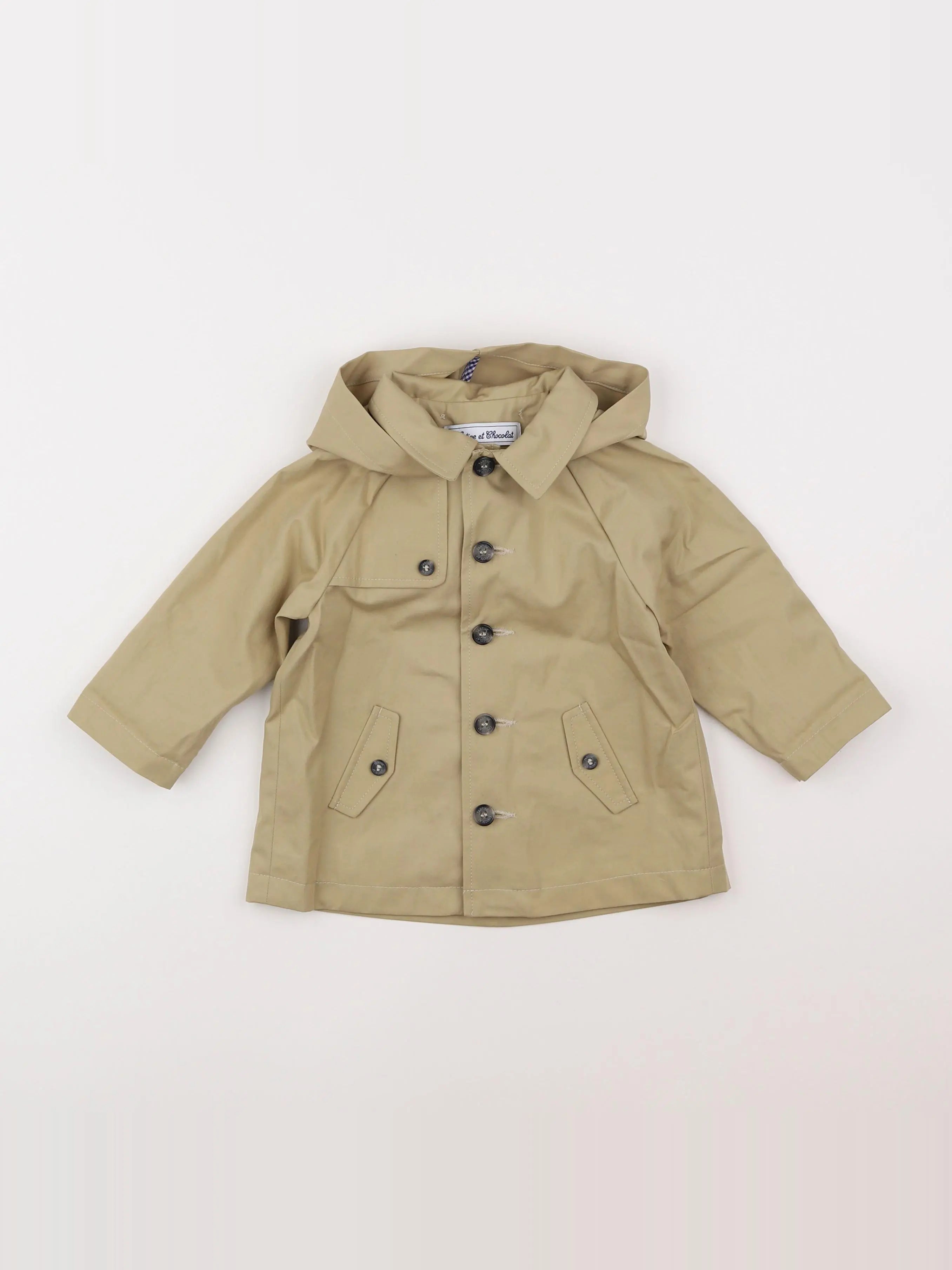 Uniqlo - trench beige - 18 mois