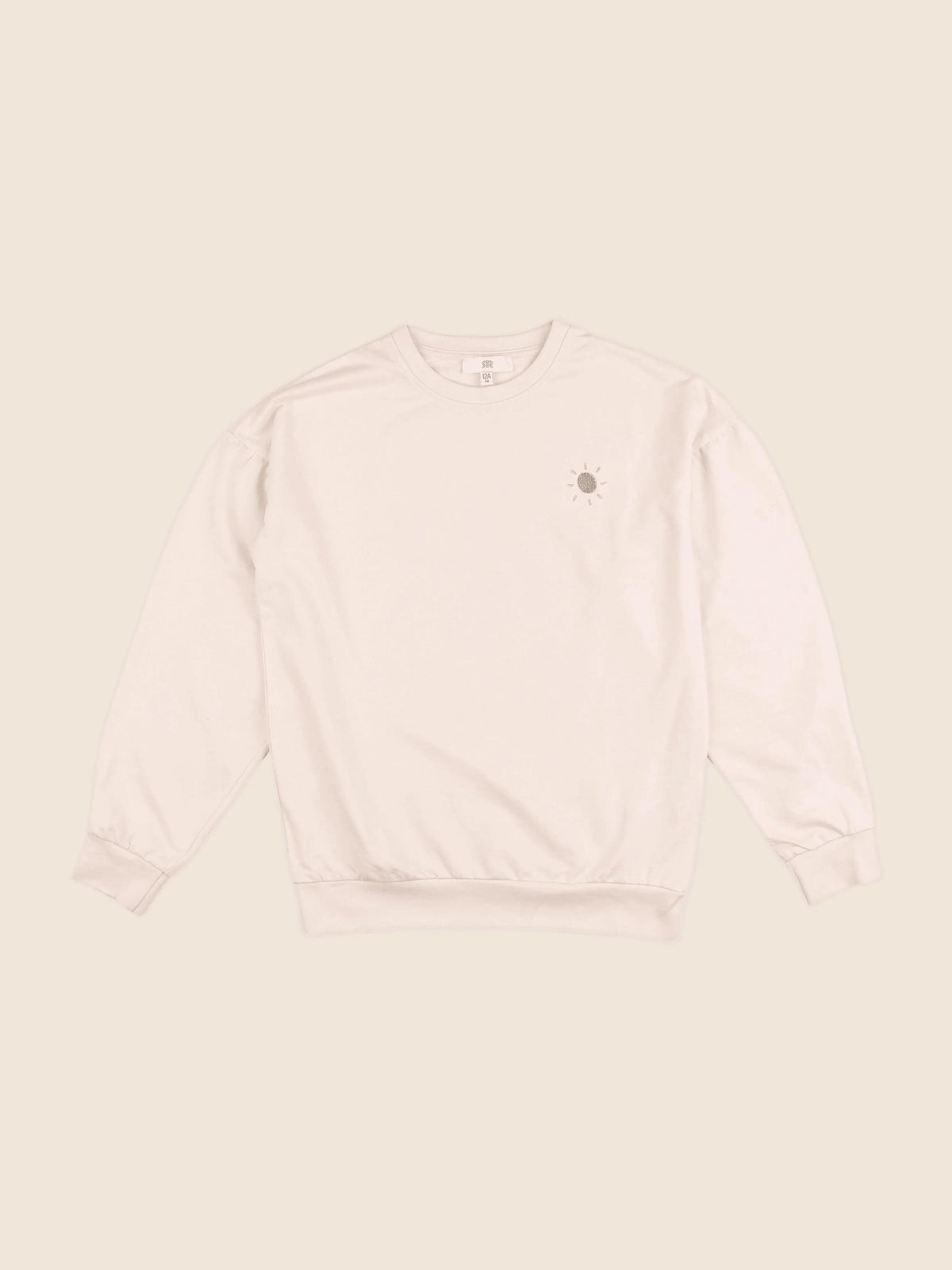 La Redoute - sweat beige - 12 ans