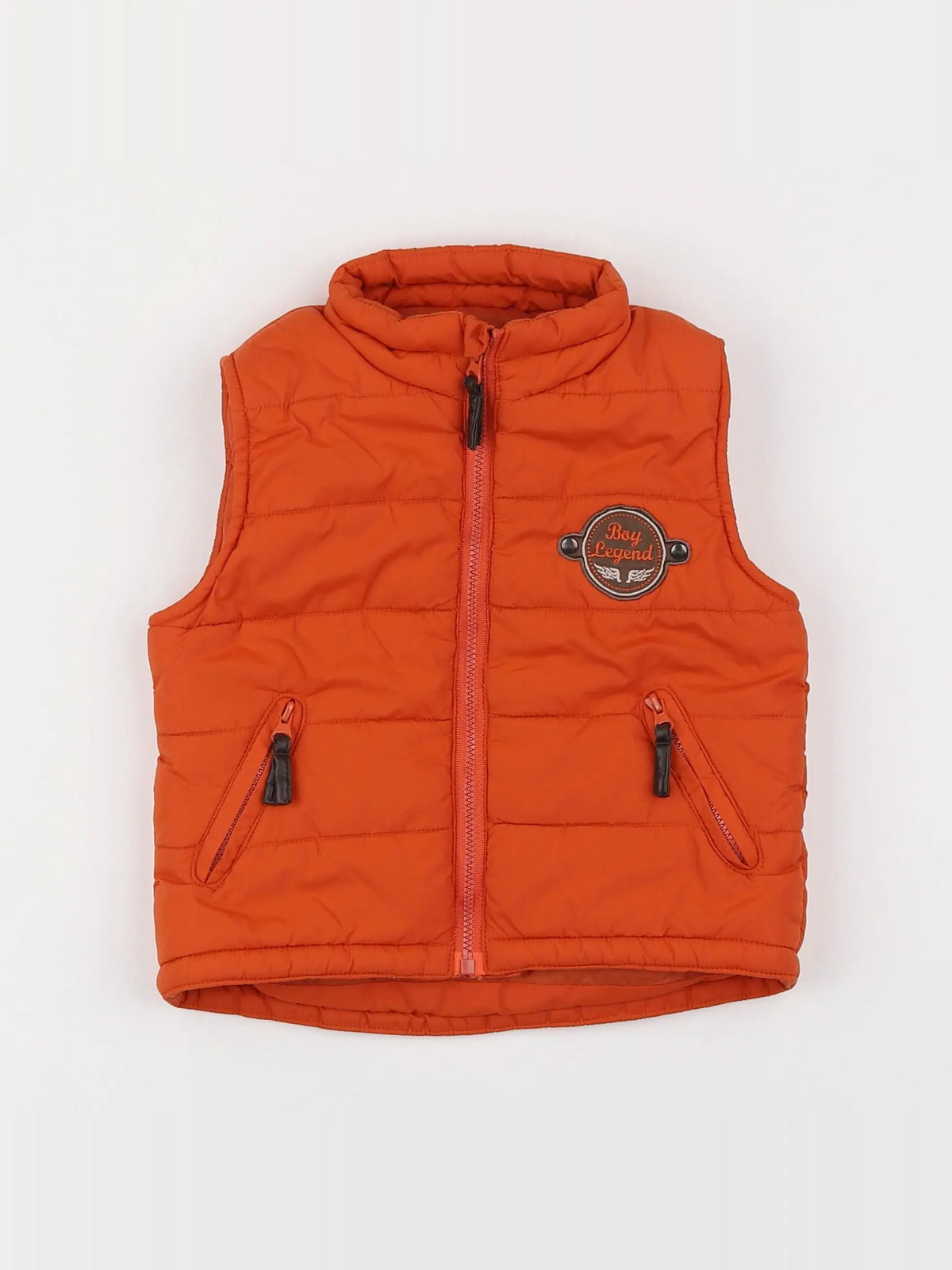 Tape à l'oeil - doudoune orange - 18 mois