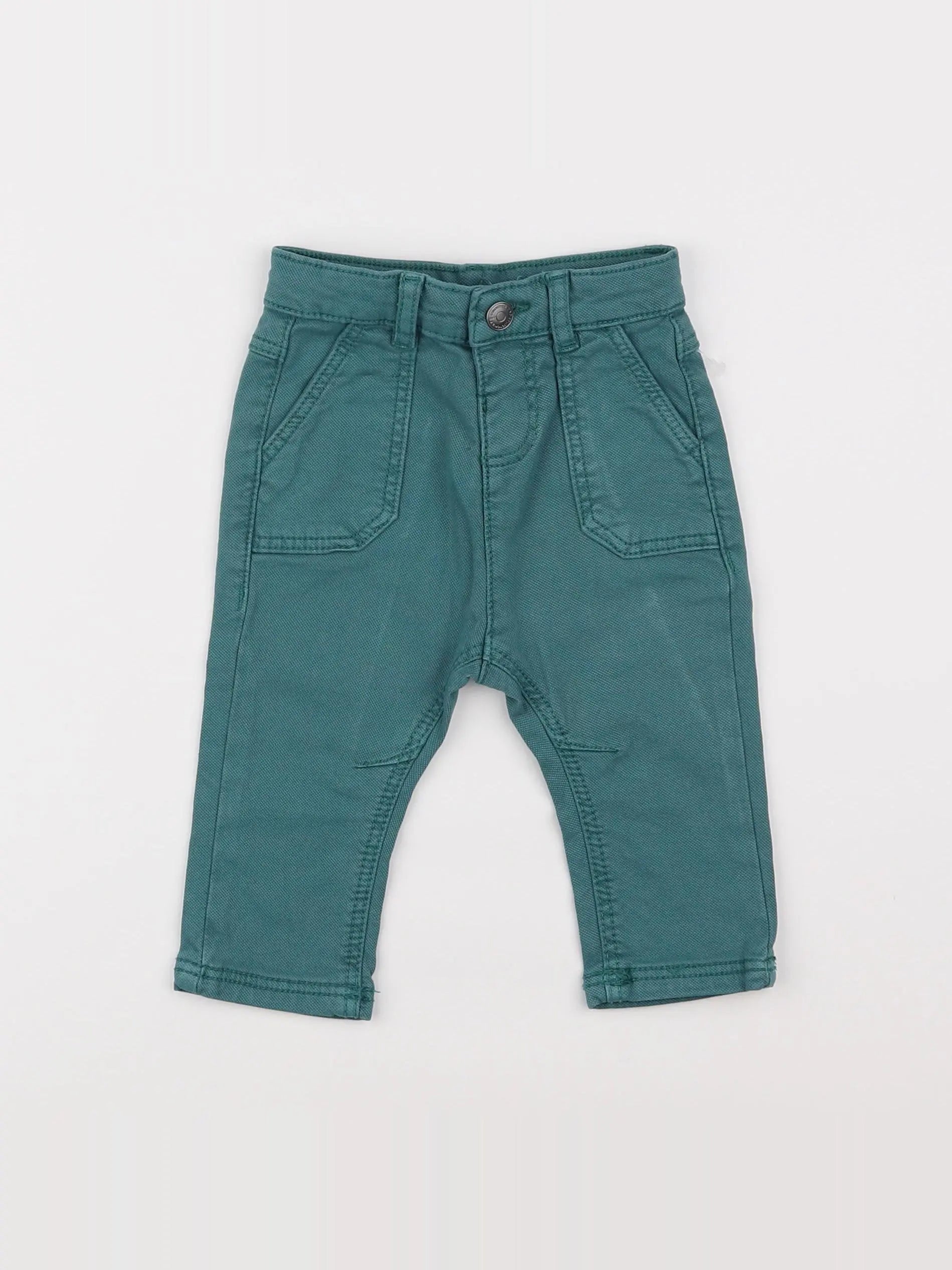 Tape à l'oeil - pantalon bleu - 9 mois