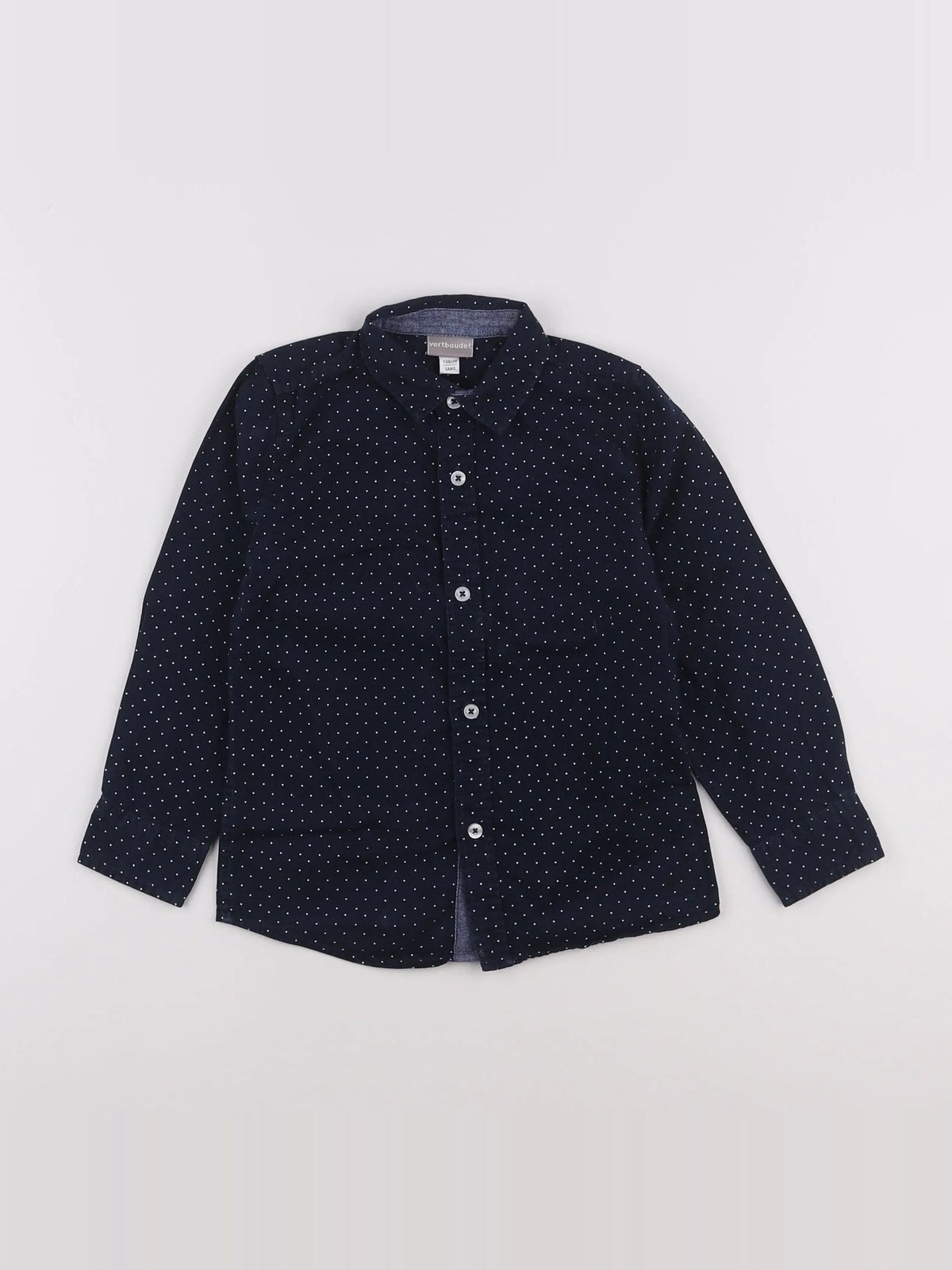Vertbaudet - chemise bleu - 5 ans