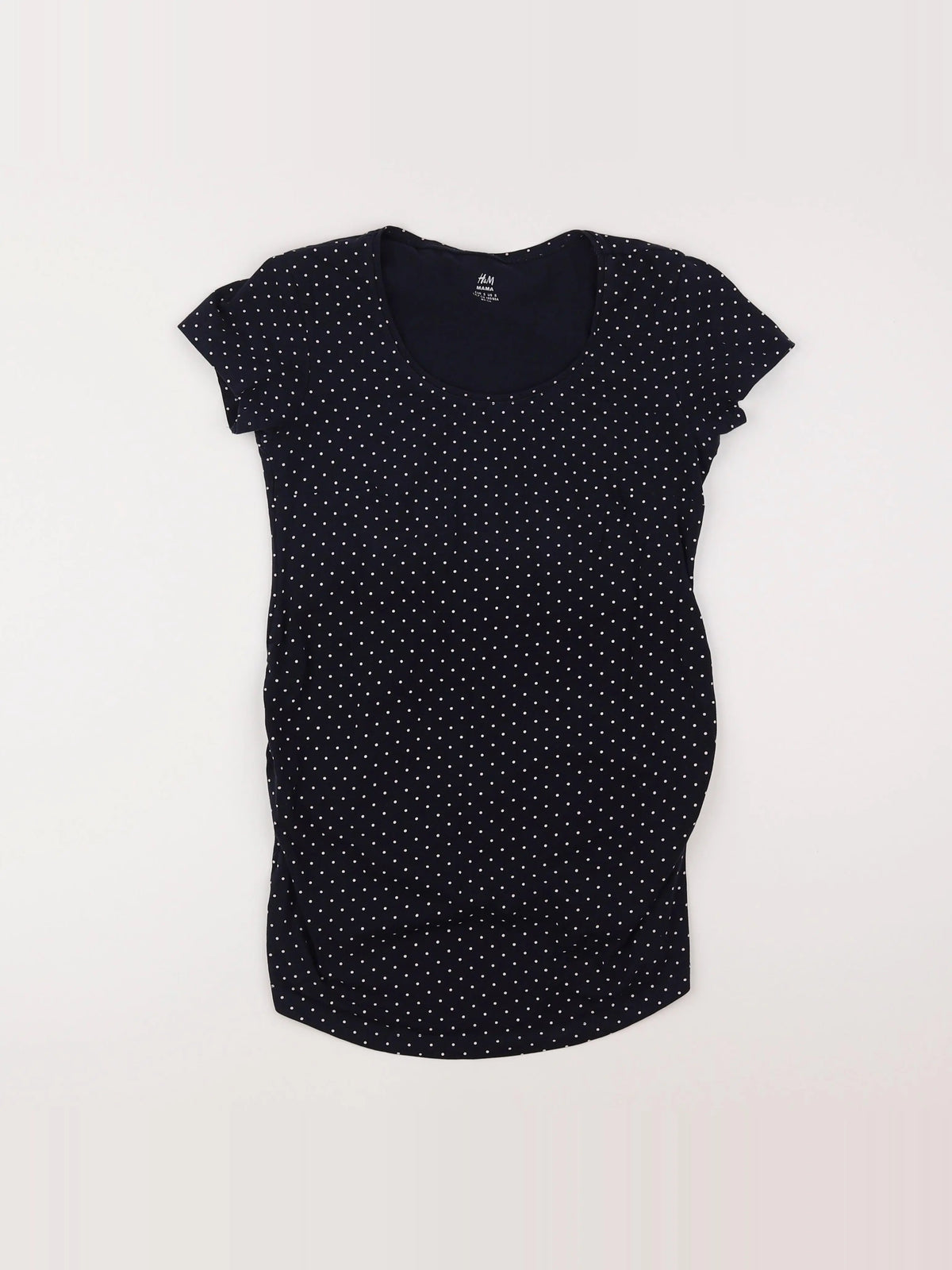 H&M - tee-shirt grossesse bleu - 36