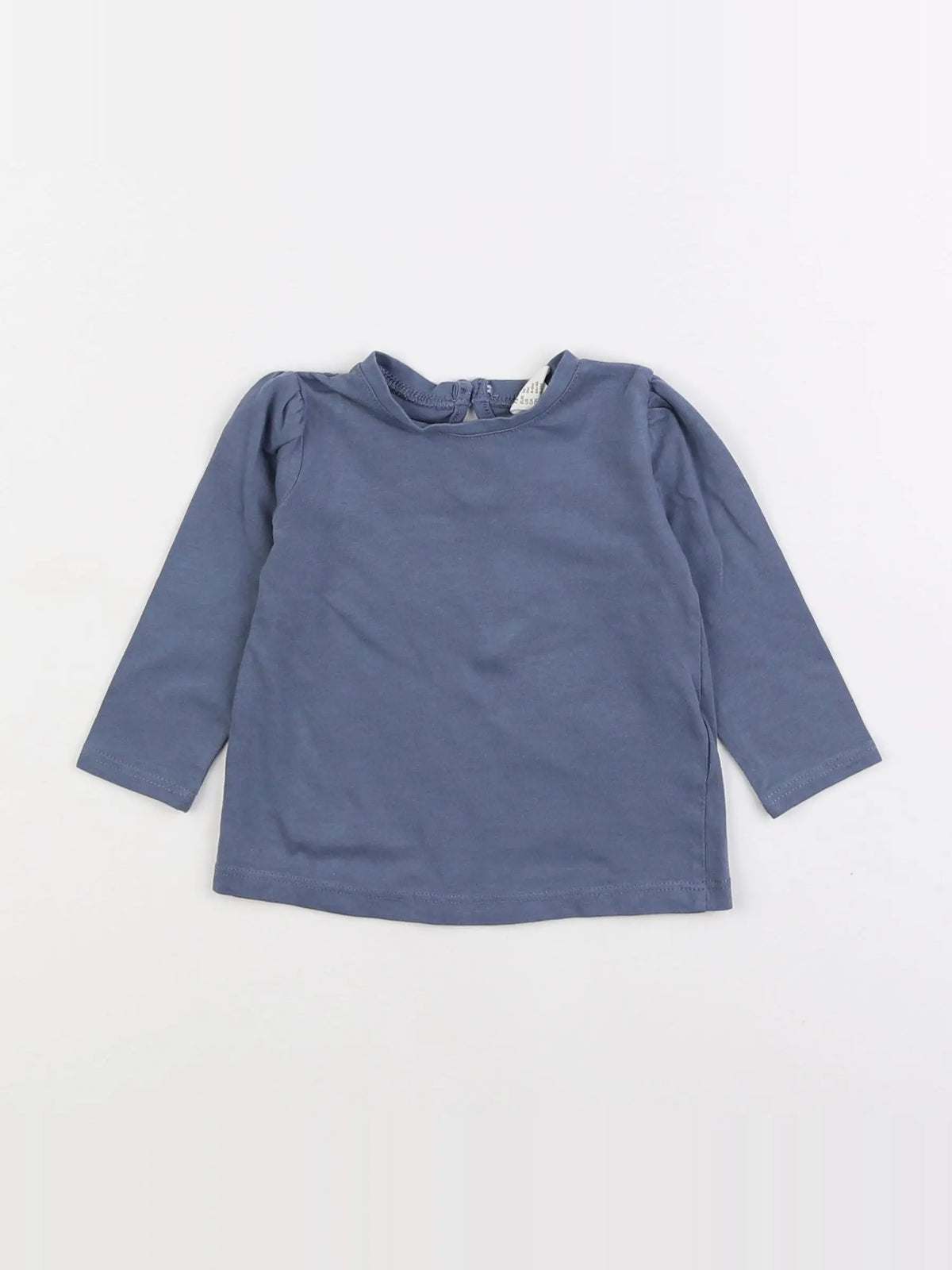 H&M - tee-shirt bleu - 6 mois