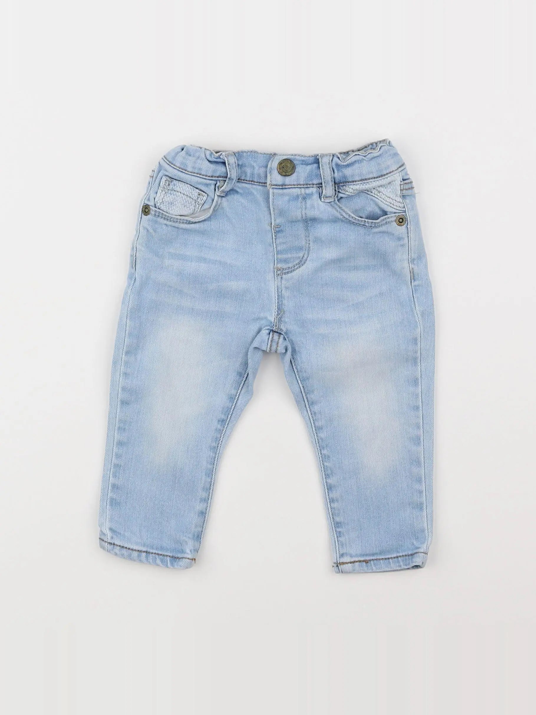 Zara - jean bleu - 6/9 mois