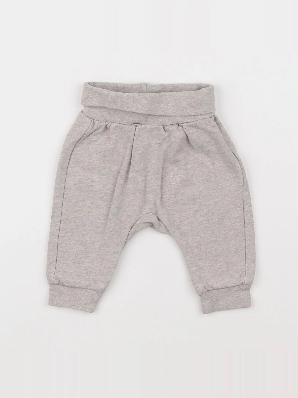 H&M - pantalon gris - 1 mois