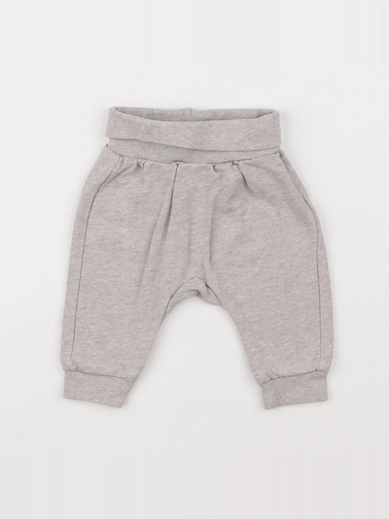 H&M - pantalon gris - 1 mois