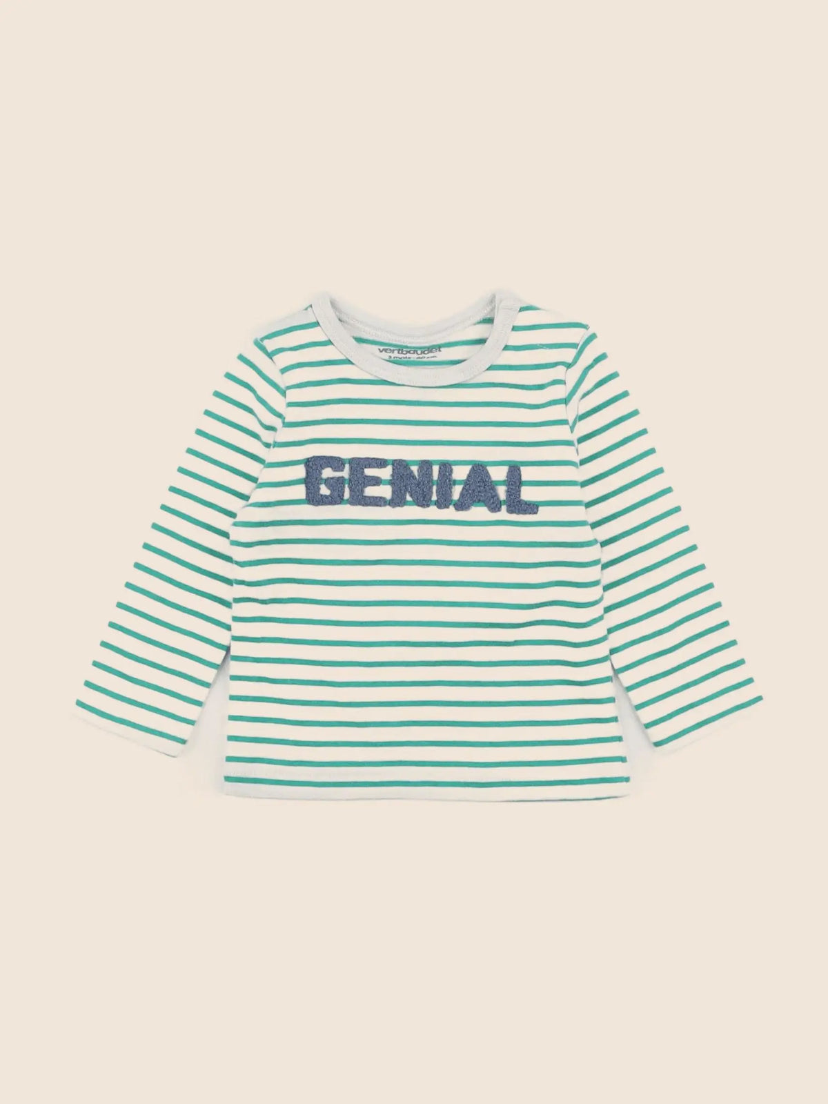 Vertbaudet - tee-shirt vert - 3 mois