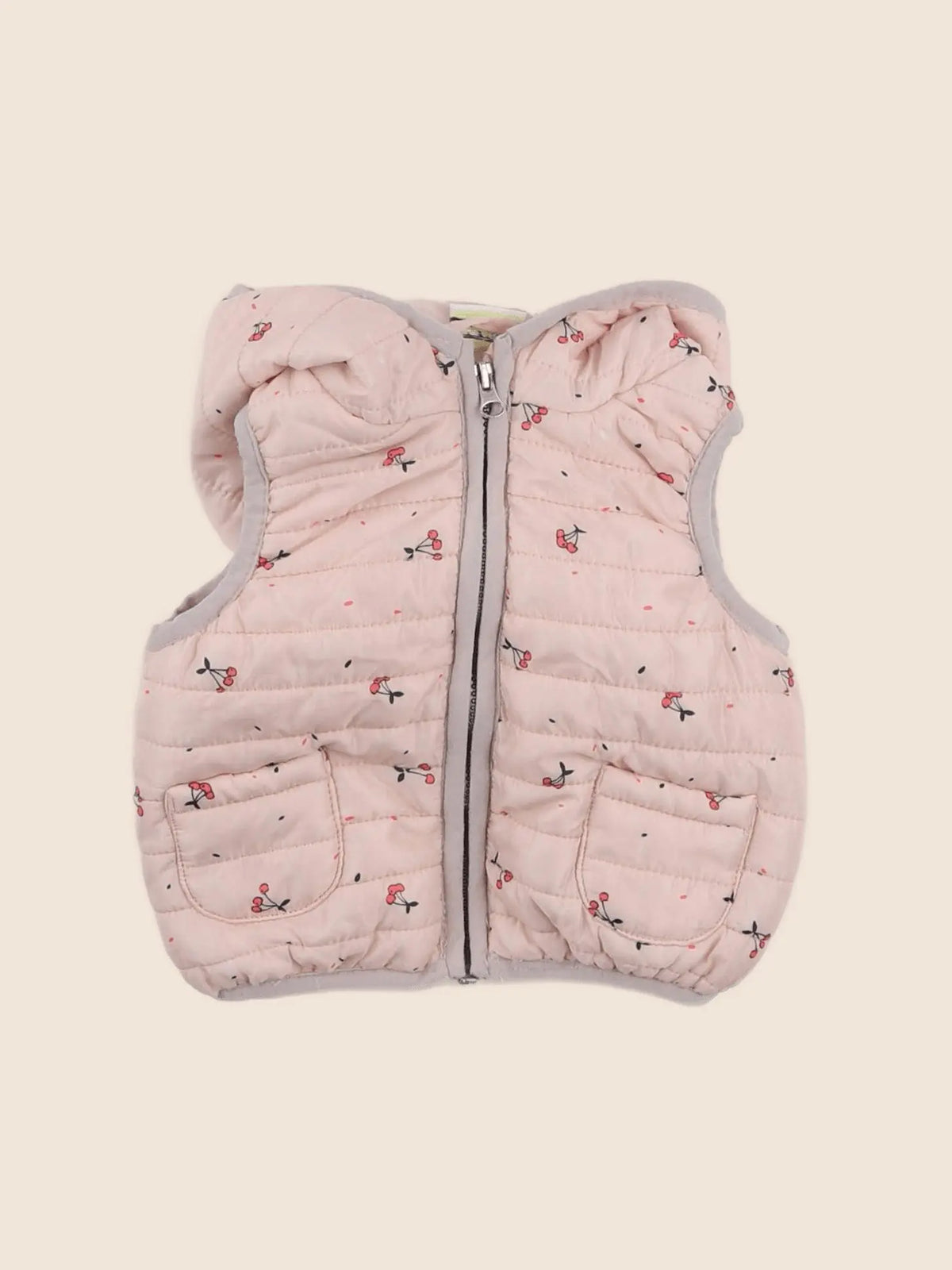 Tape à l'oeil - doudoune rose - 6 mois