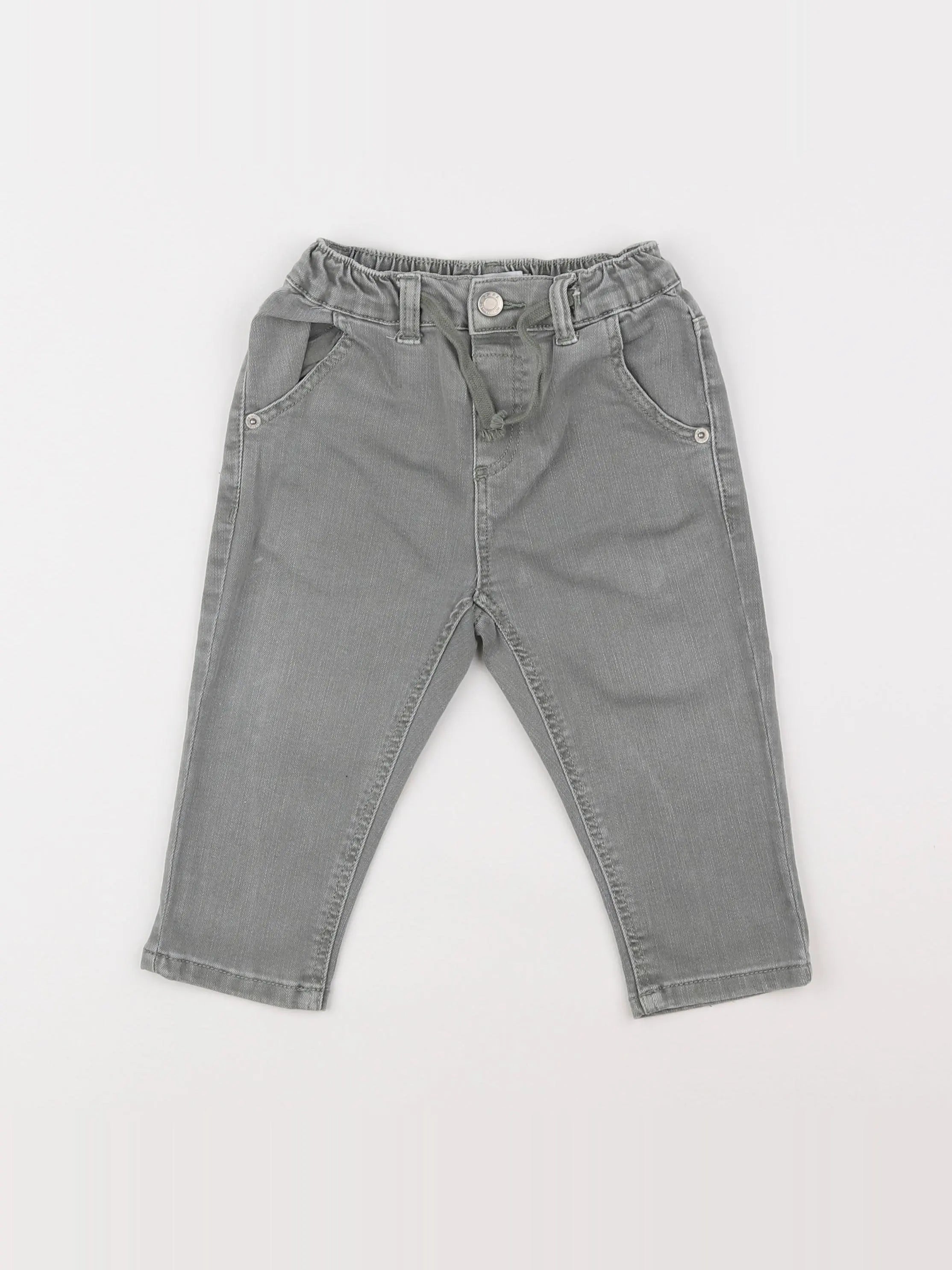 Zara - jean gris - 12/18 mois