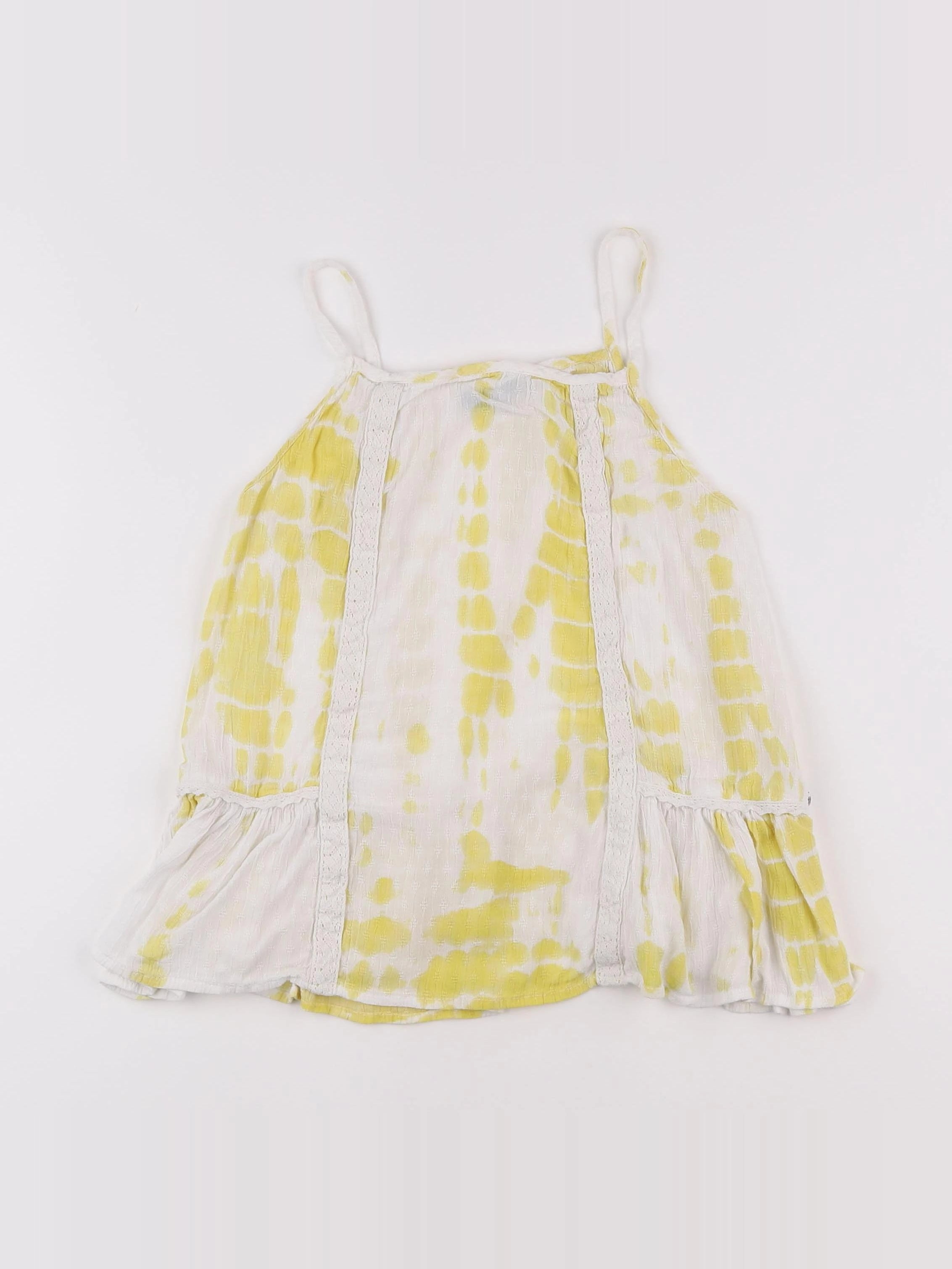 IKKS - blouse beige, jaune - 12 ans