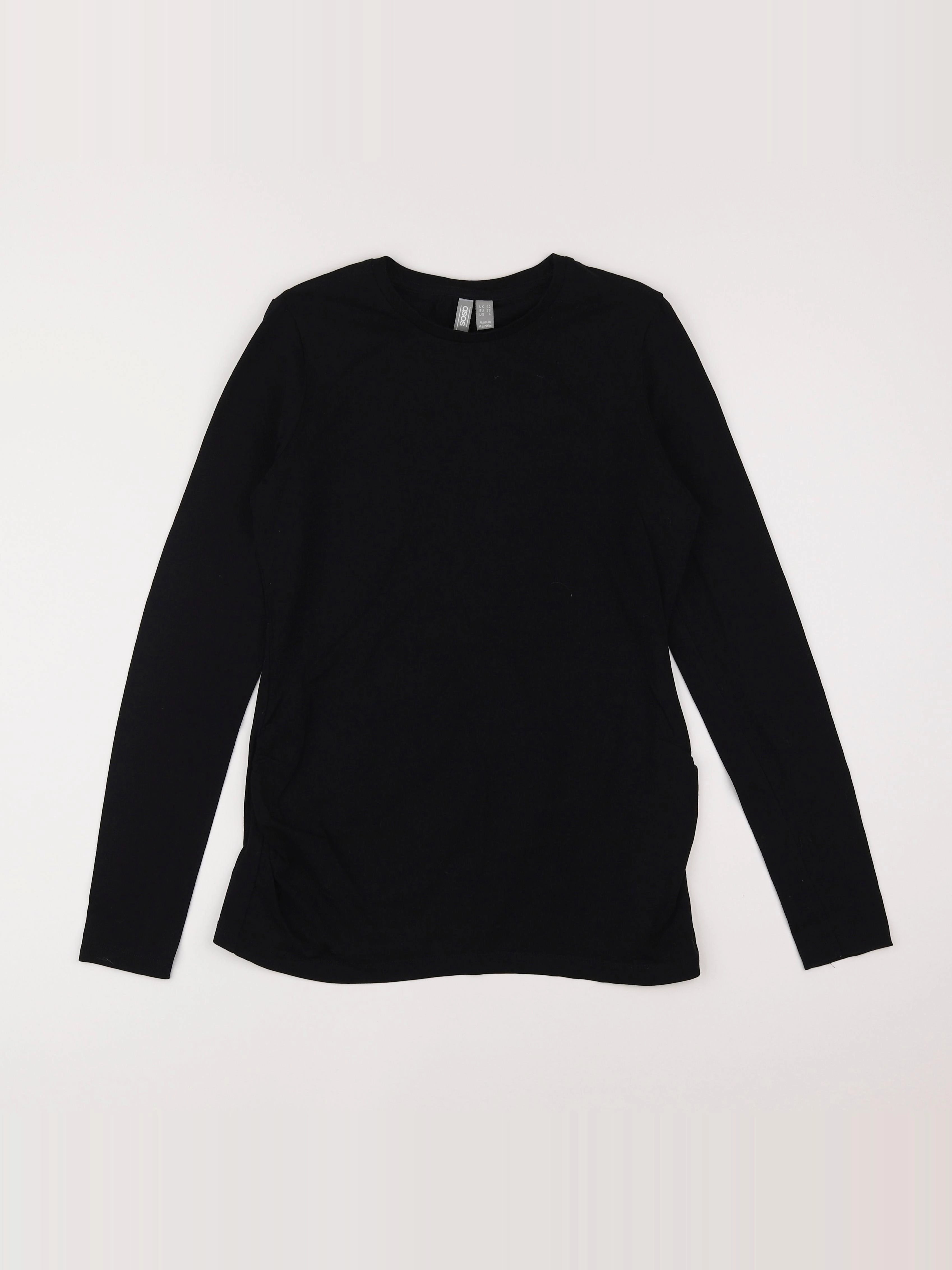 Asos - tee-shirt grossesse blanc, noir - 38