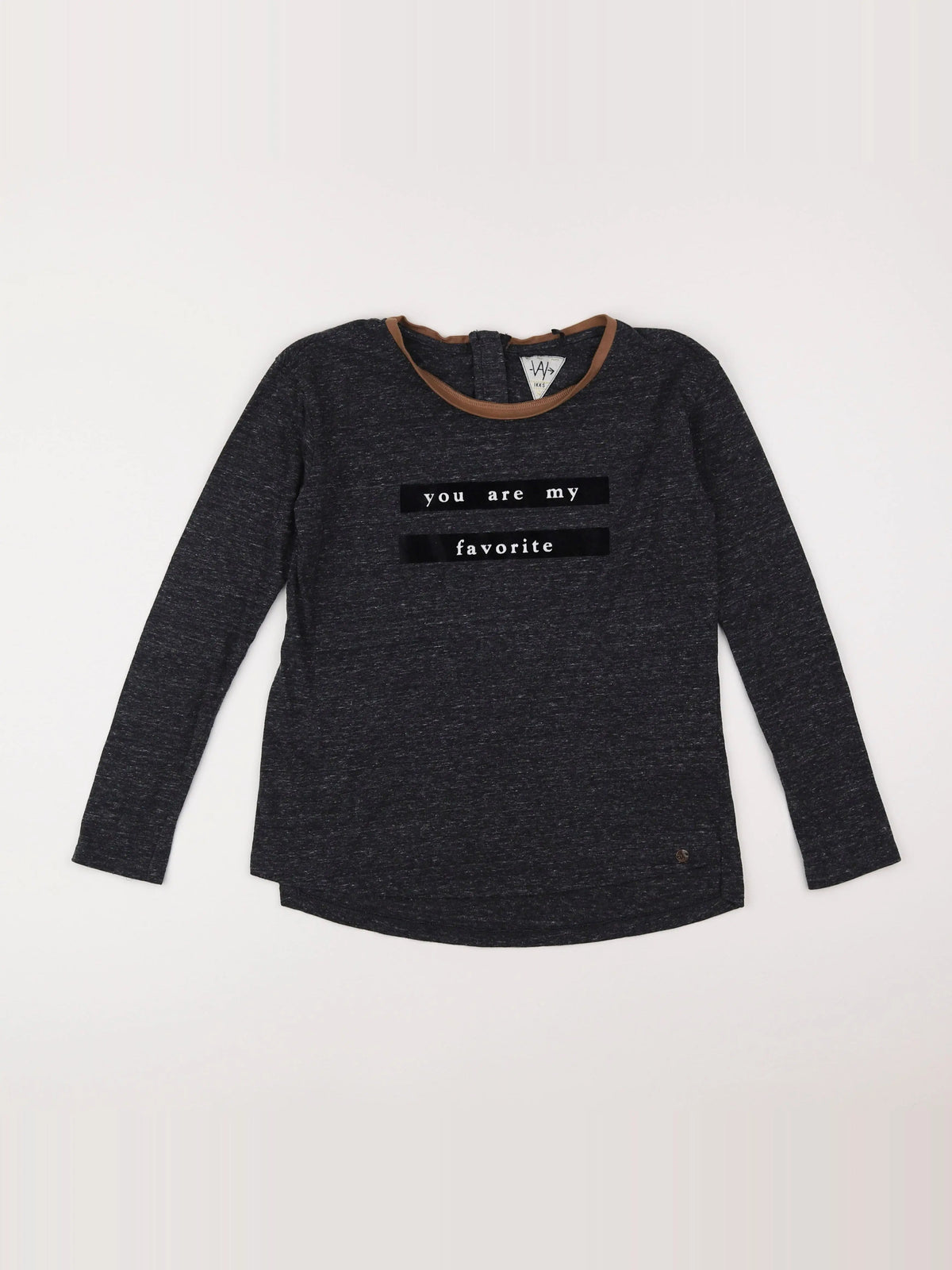 IKKS - tee-shirt gris - 12 ans
