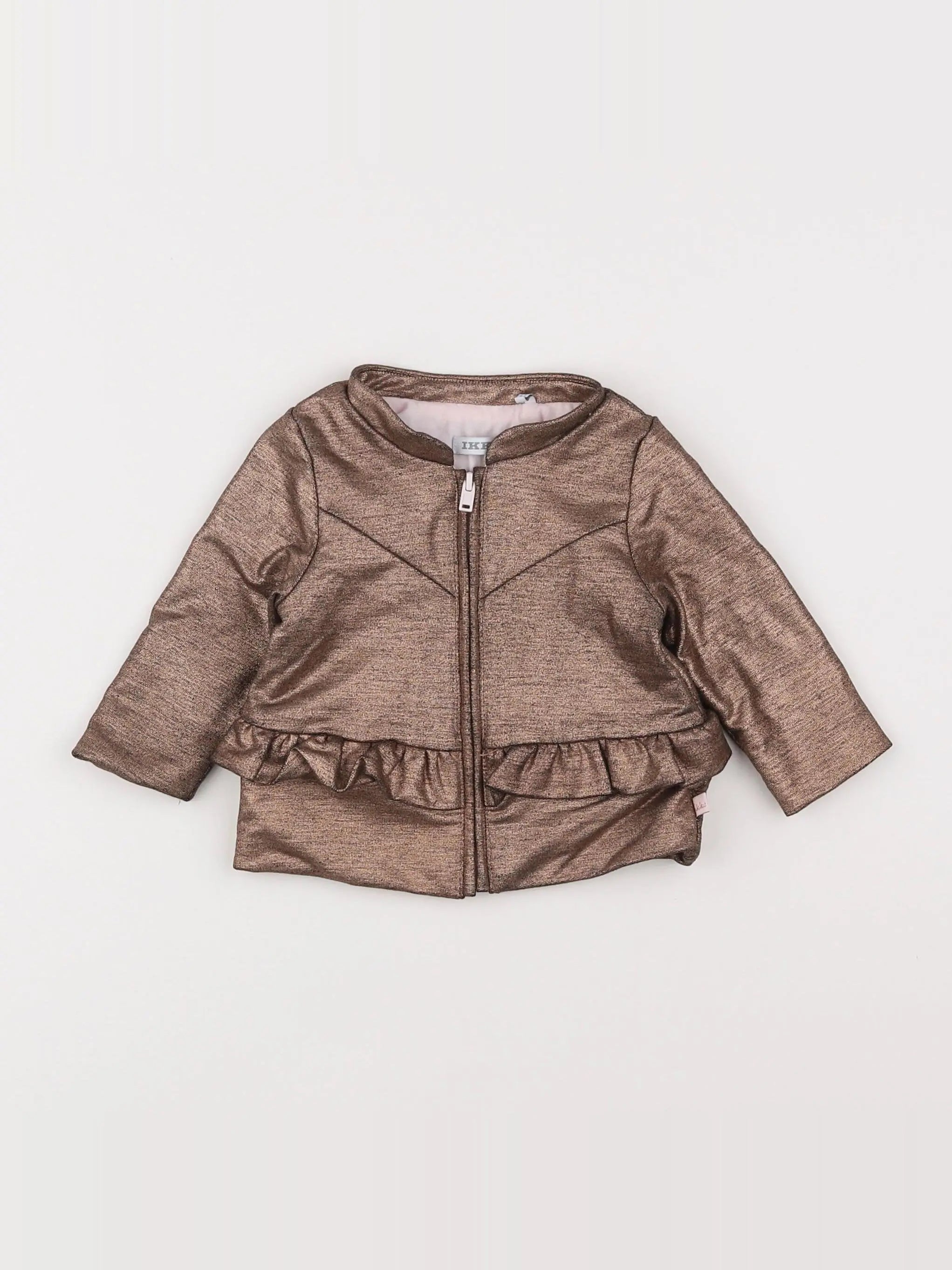 IKKS - sweat bronze - 6 mois