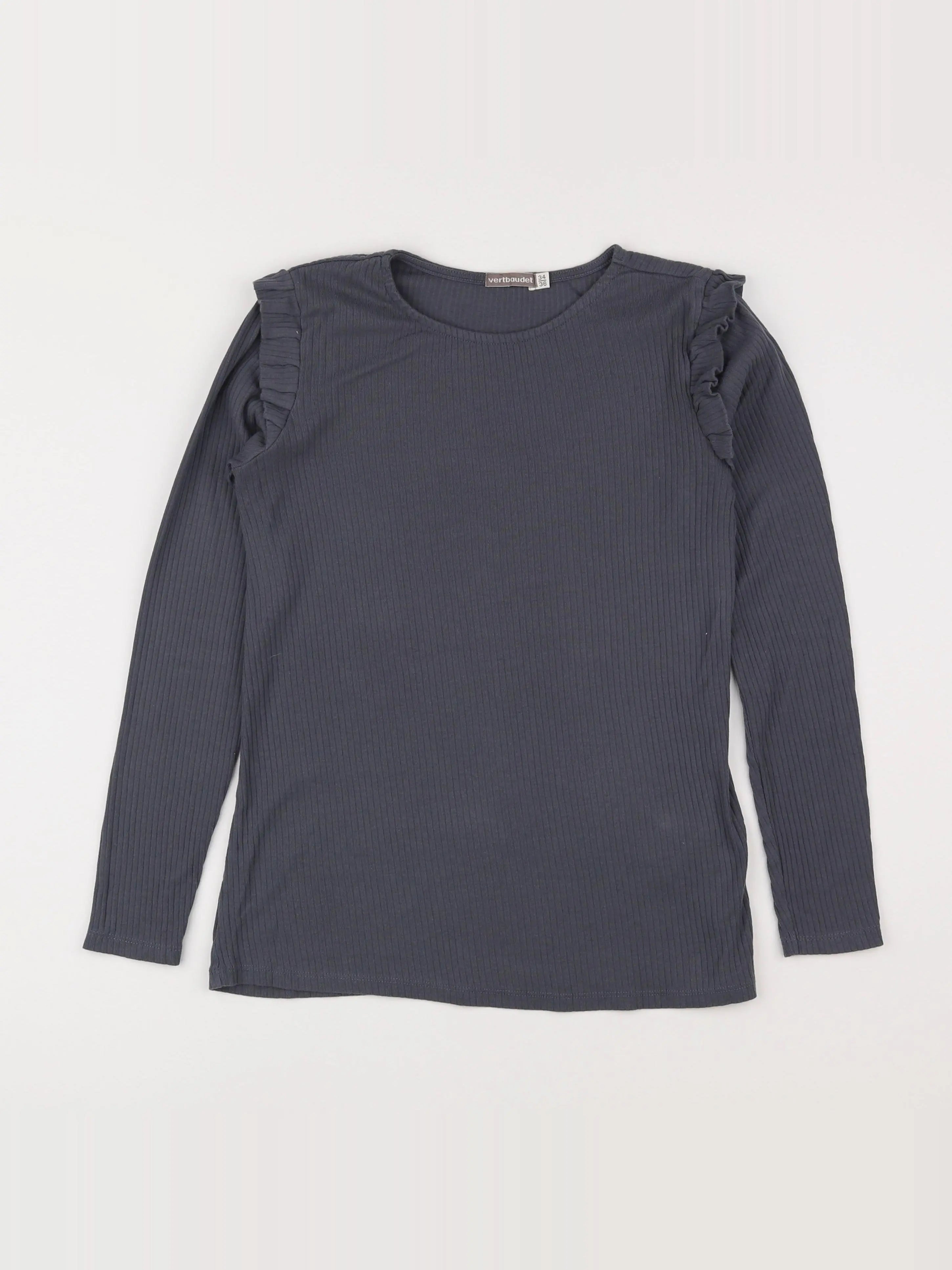 Vertbaudet - tee-shirt grossesse gris - 34 à 36