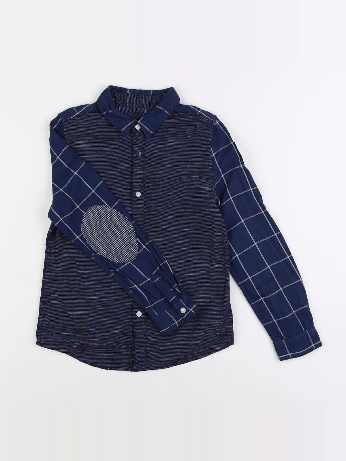 IKKS - chemise bleu - 8 ans