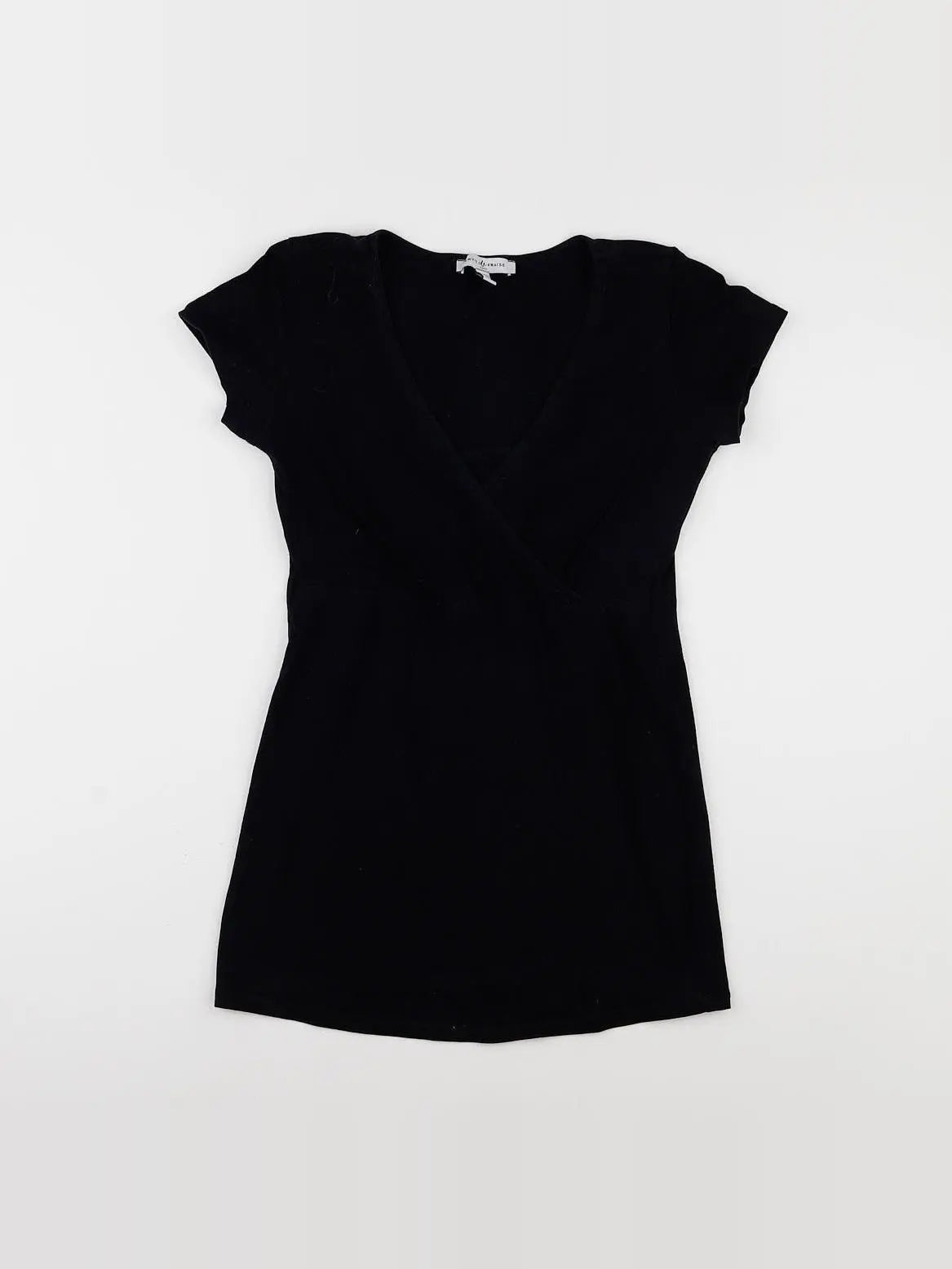 Envie de fraise - tee-shirt grossesse noir - 36 à 38