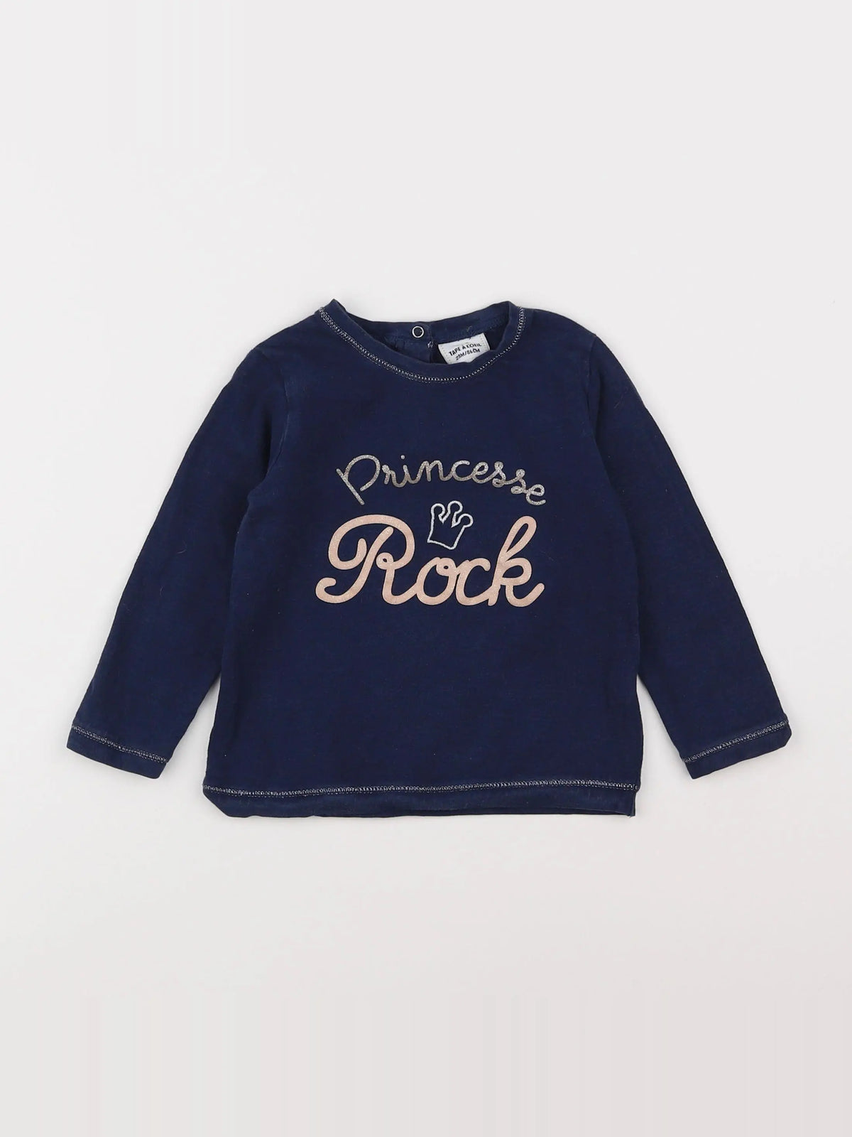 Tape à l'oeil - tee-shirt bleu - 2 ans