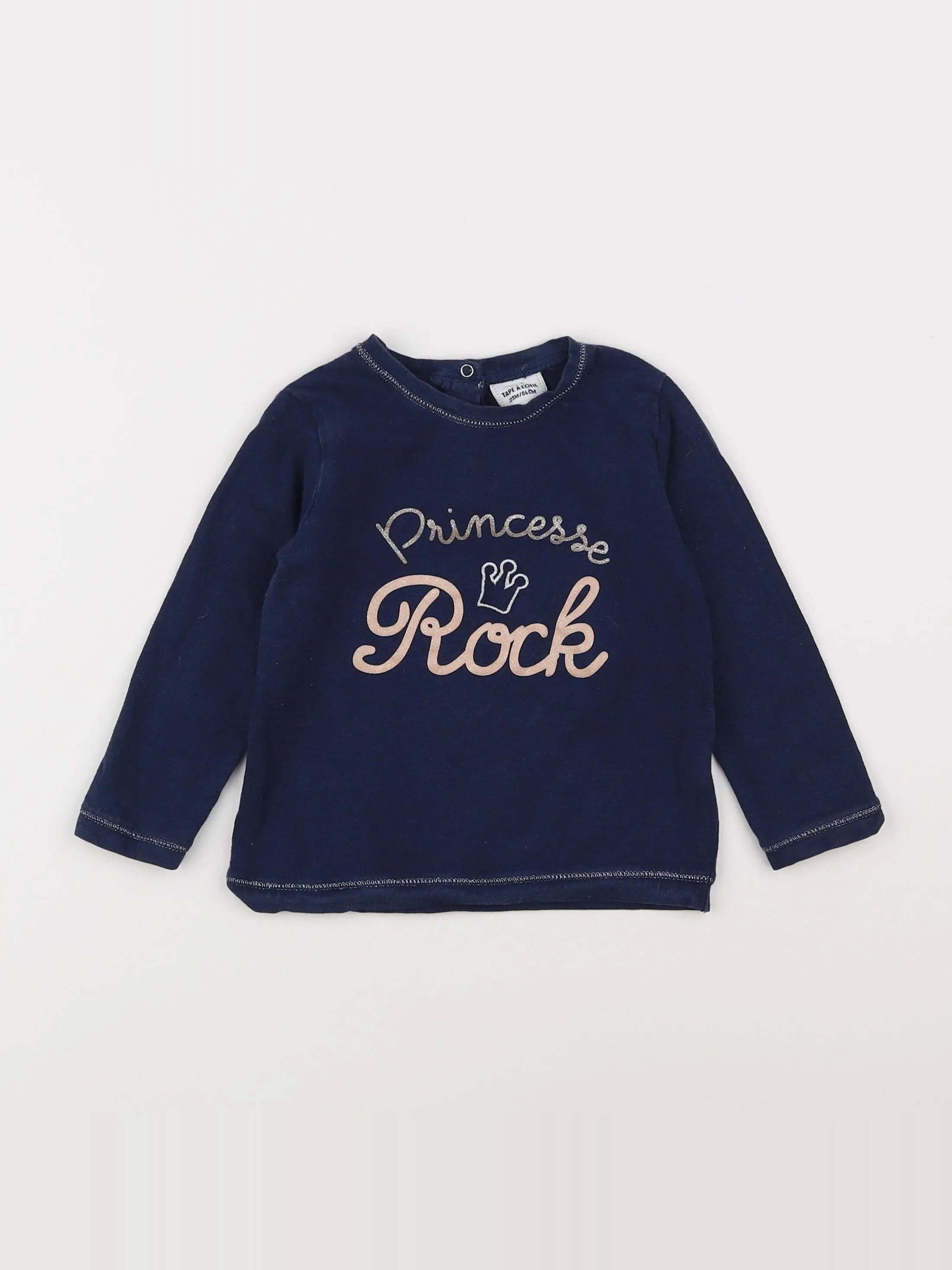 Tape à l'oeil - tee-shirt bleu - 2 ans