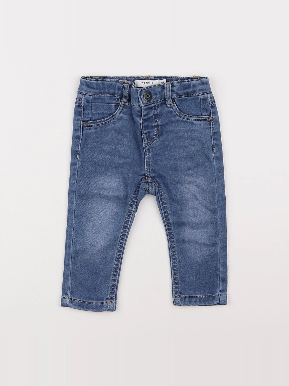 Name it - pantalon bleu - 6/9 mois