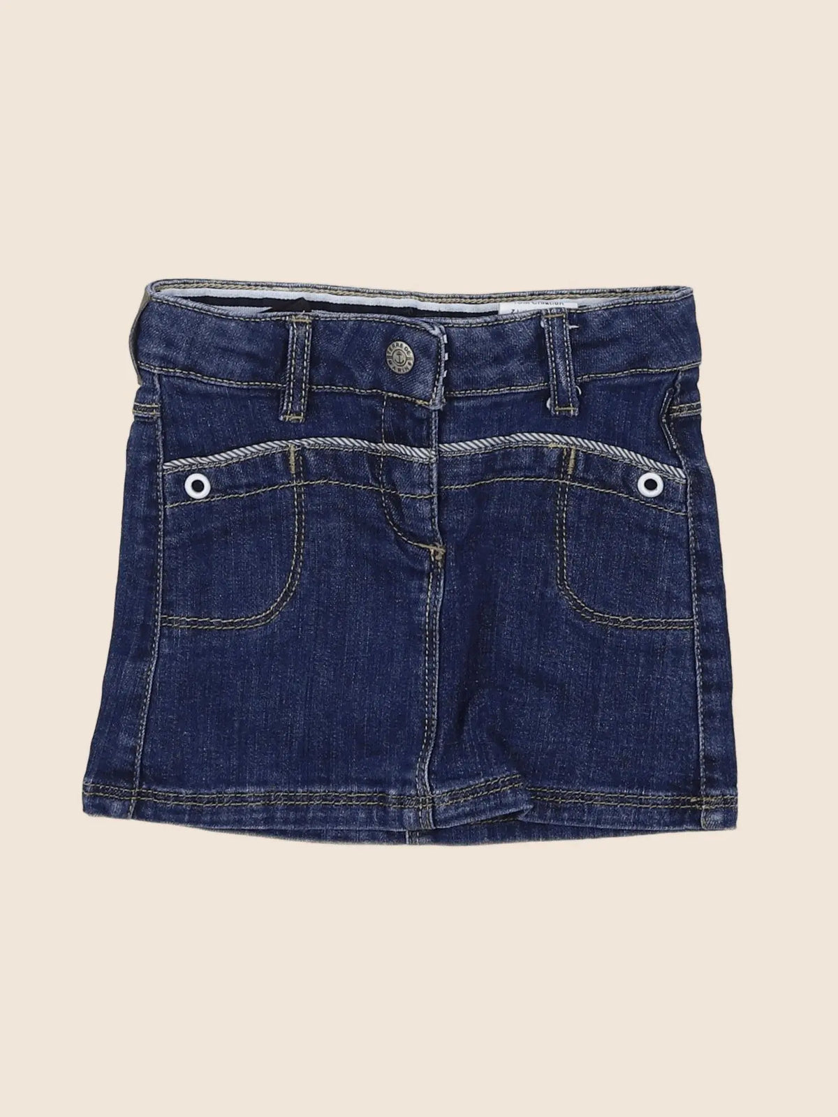 Terre de marins - jupe bleu - 2 ans