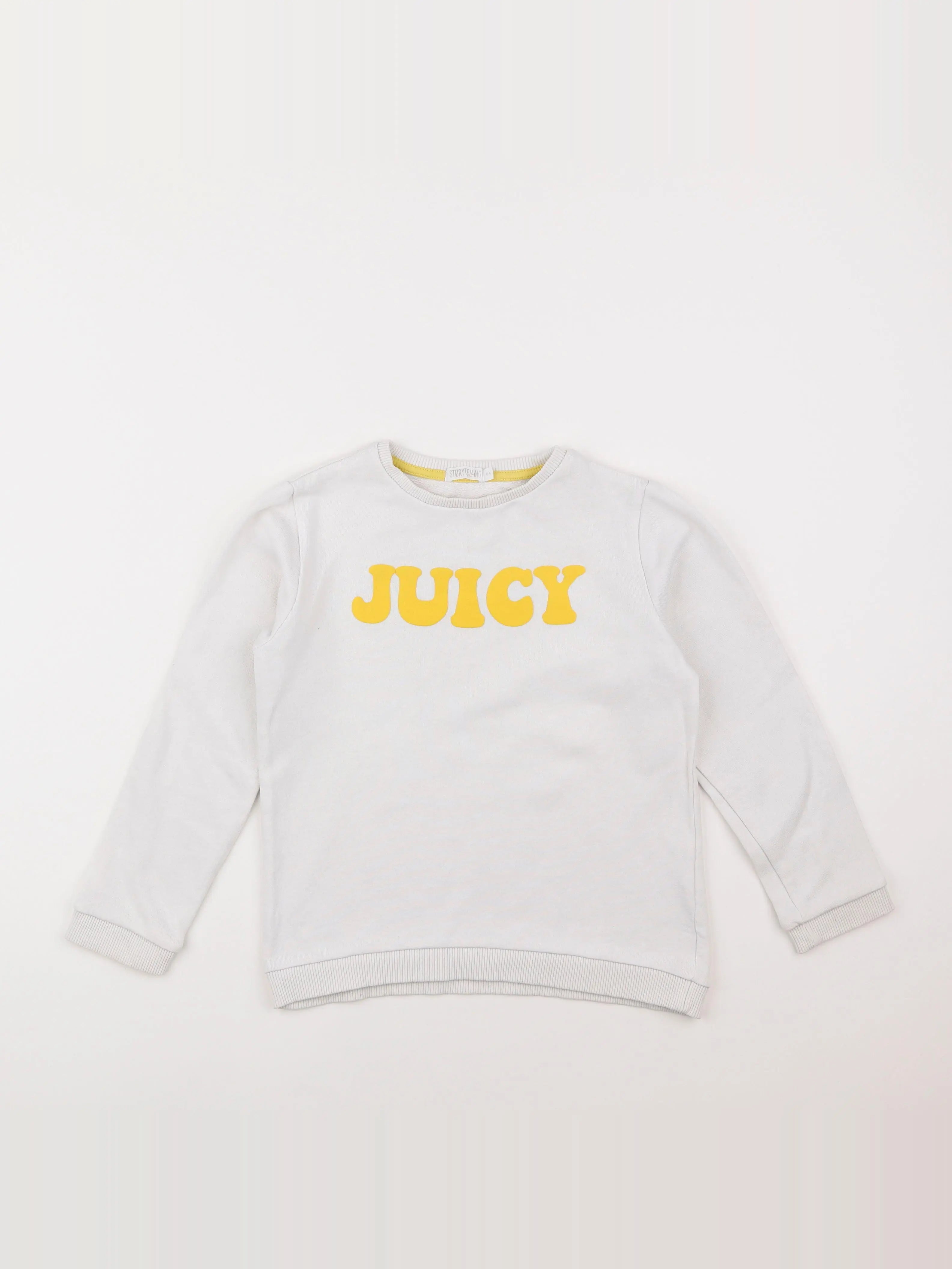 Storytelling - sweat blanc - 8 ans