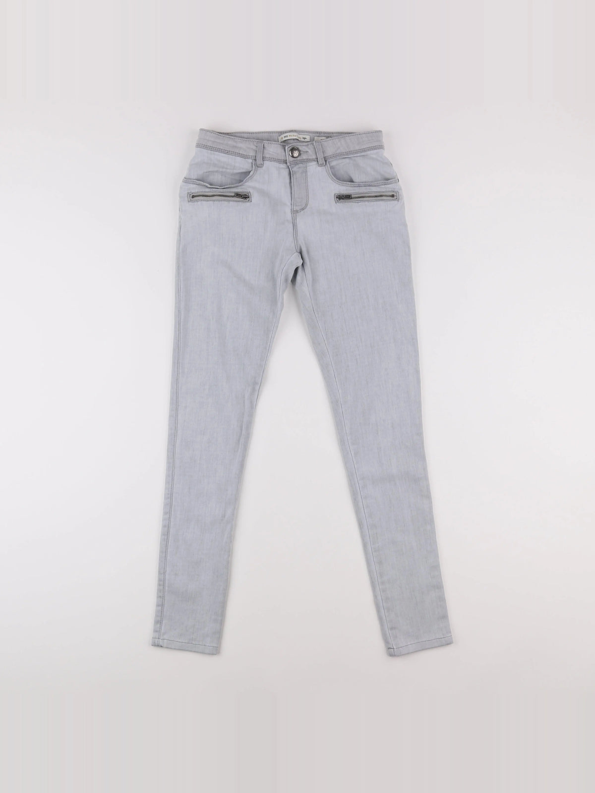 IKKS - jean gris - 14 ans