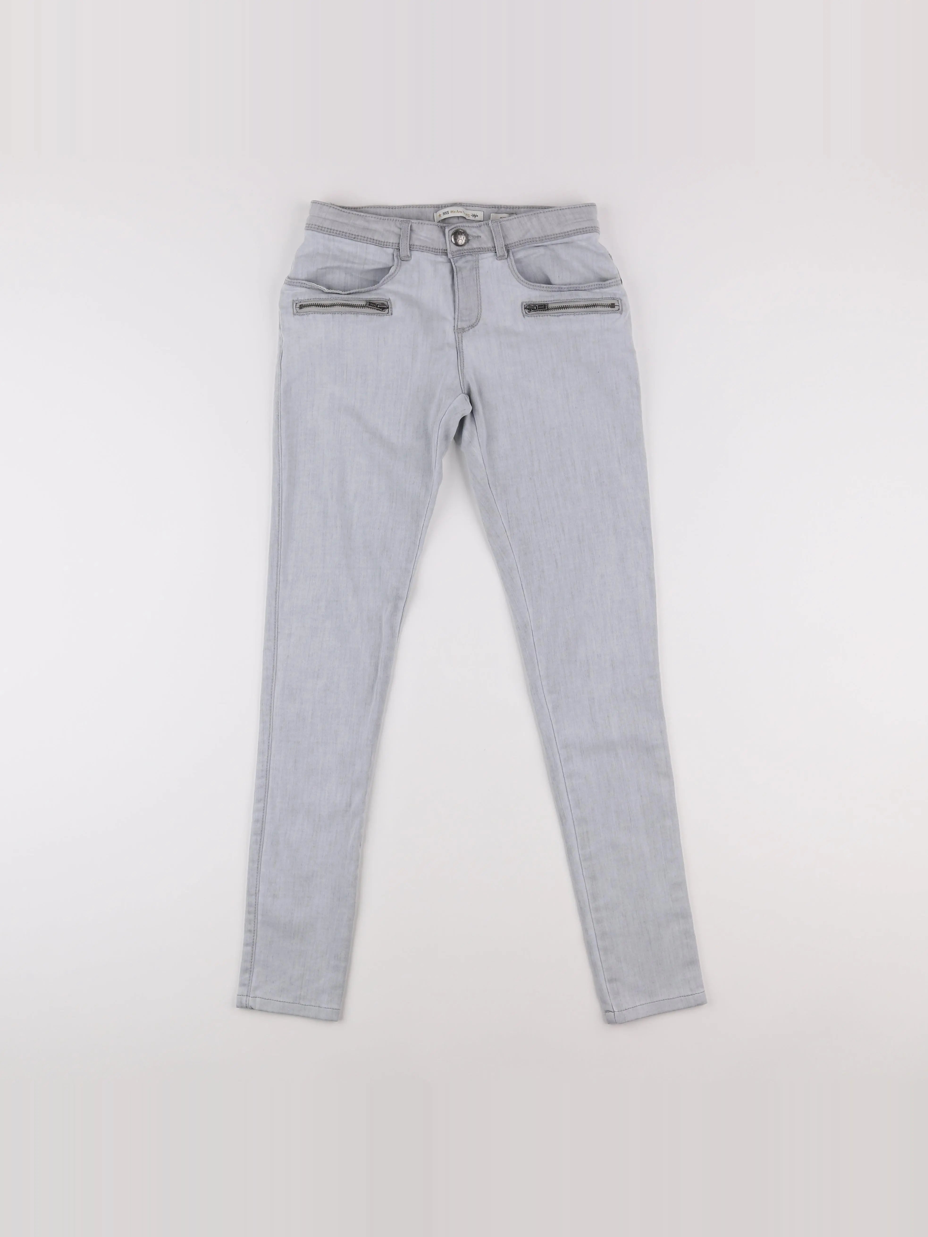 IKKS - jean gris - 14 ans