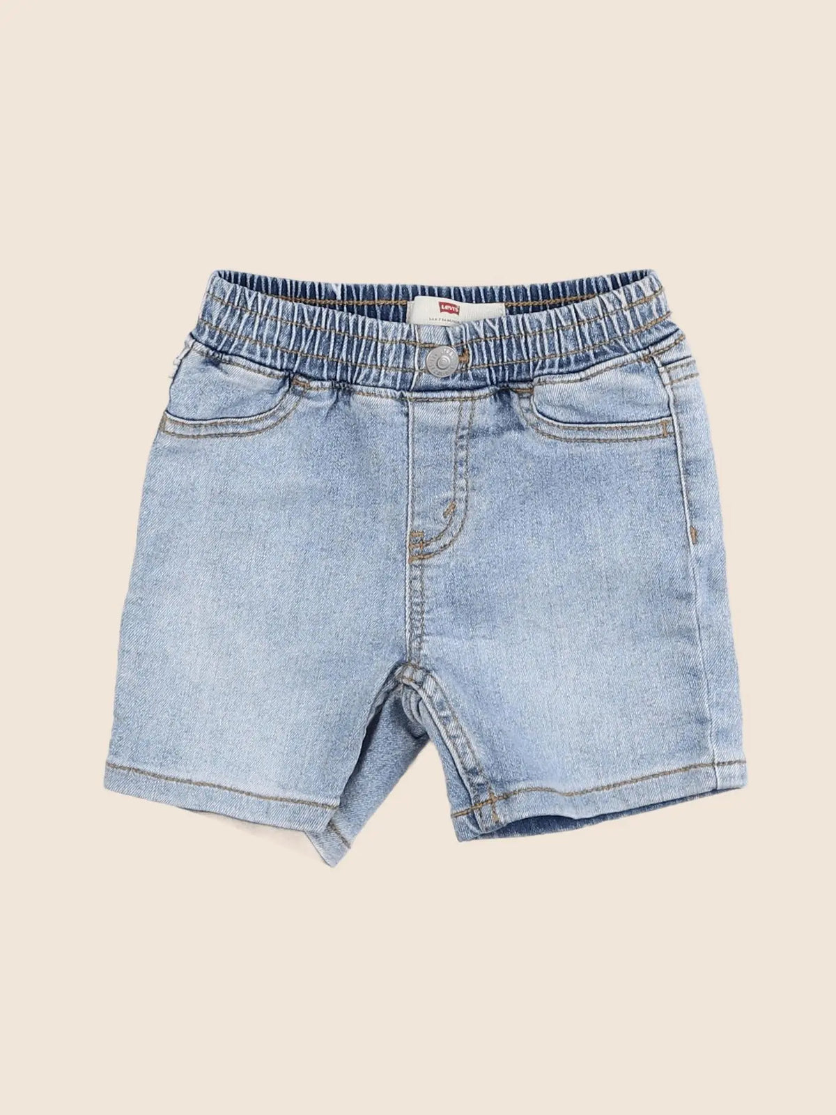 Levi's - short bleu - 12 mois