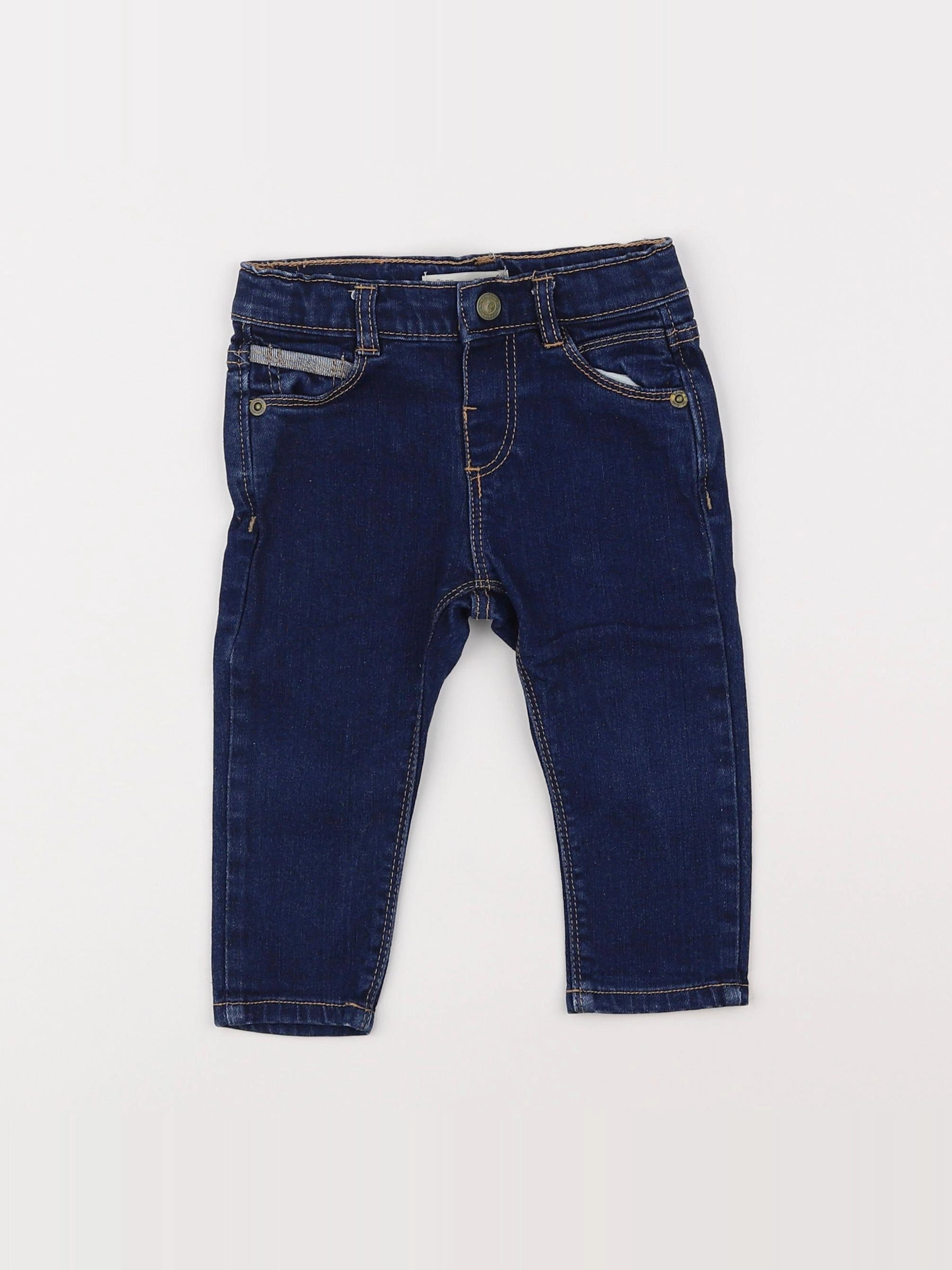 Zara - jean bleu - 9/12 mois