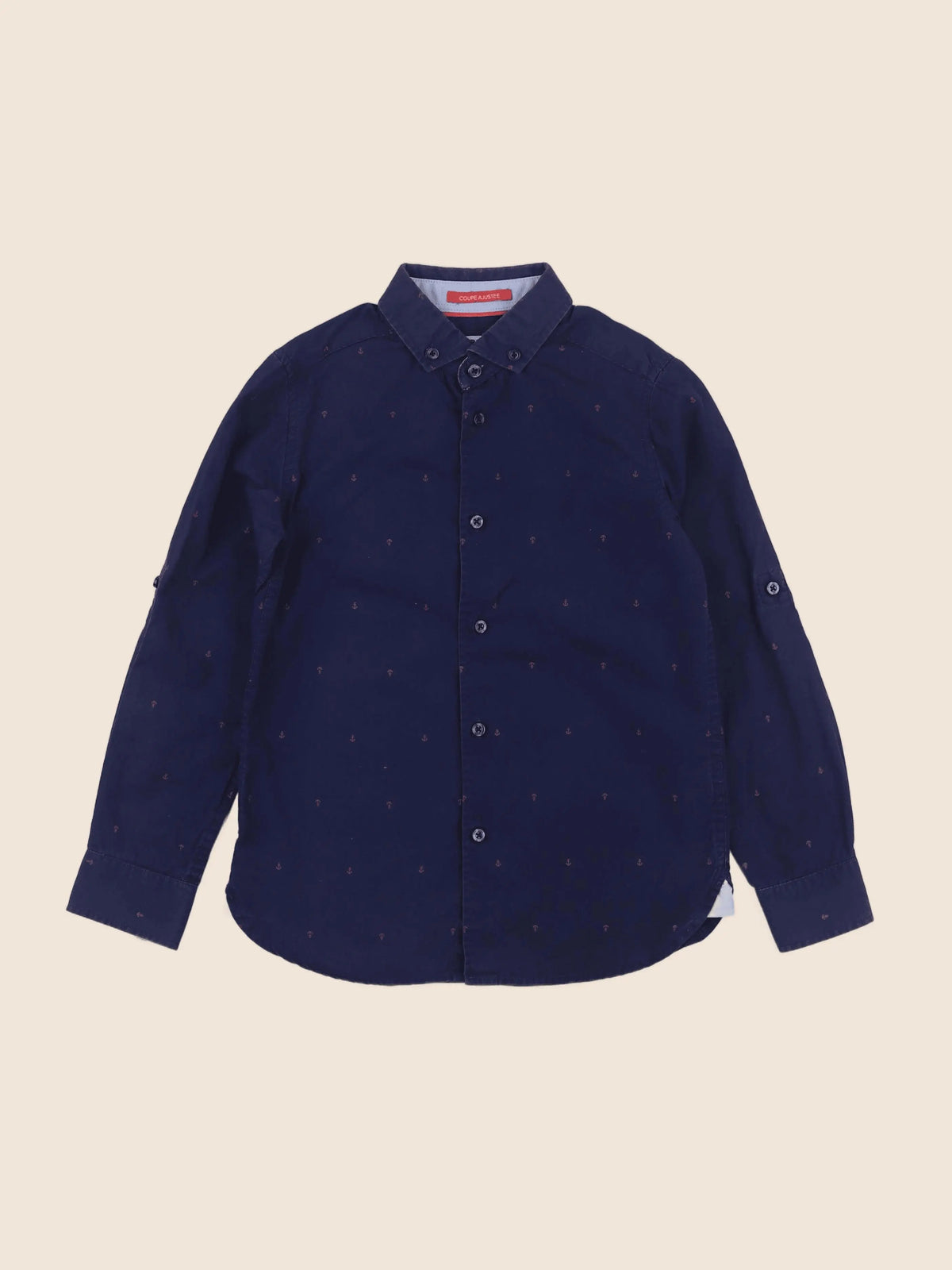 Cyrillus - chemise bleu - 8 ans
