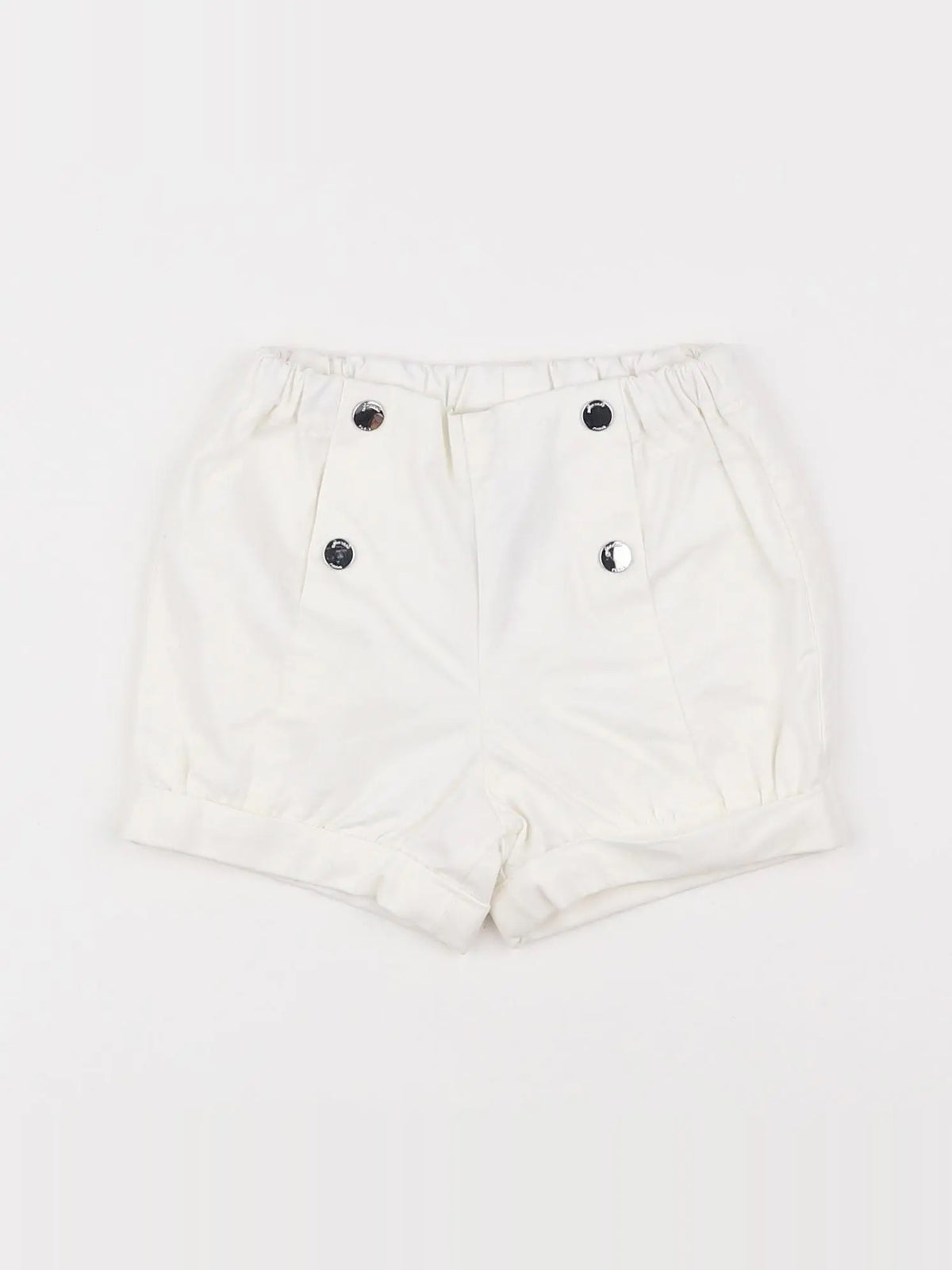 Jacadi - short blanc - 12 mois