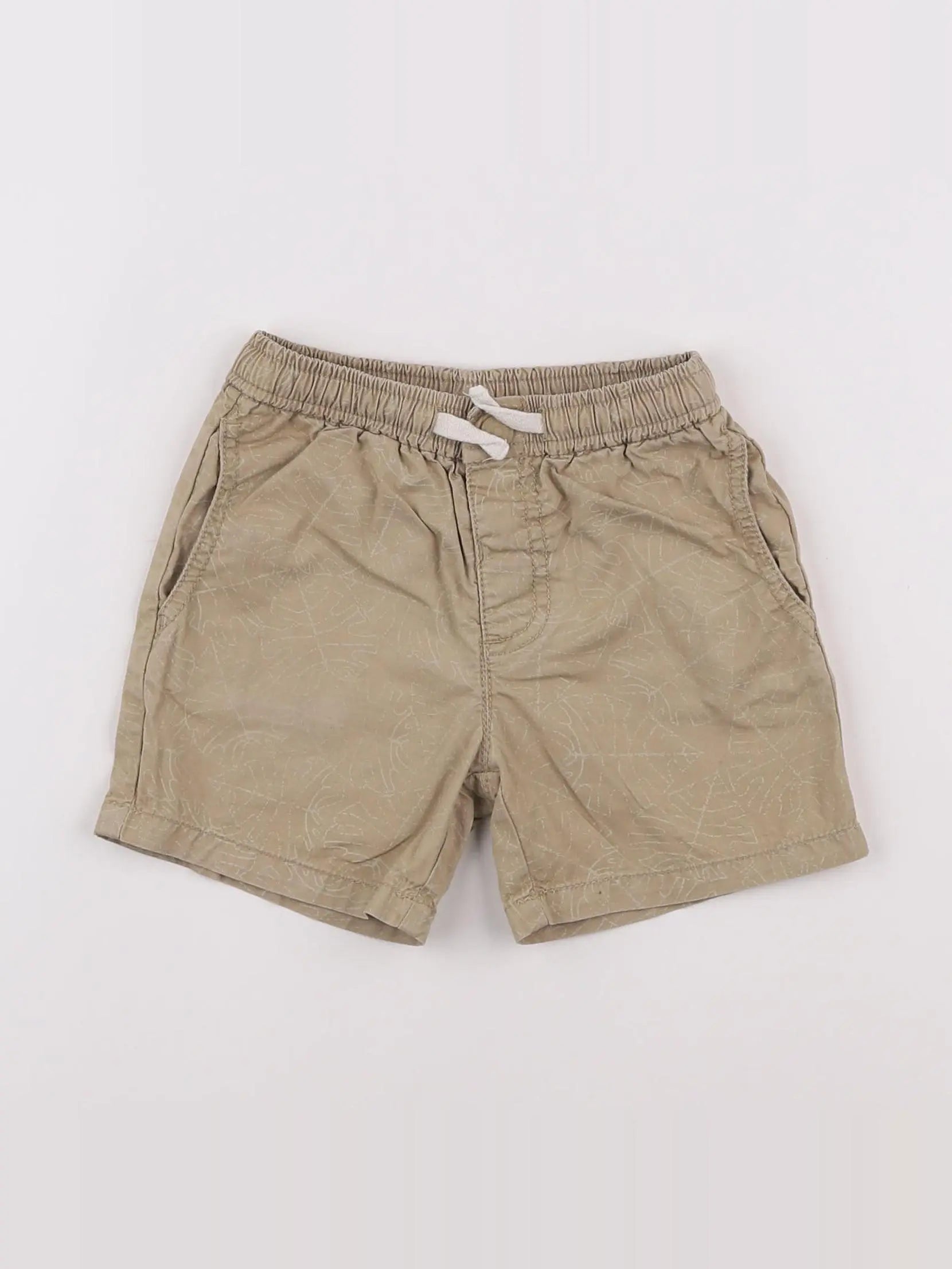 Zara - short marron - 12/18 mois