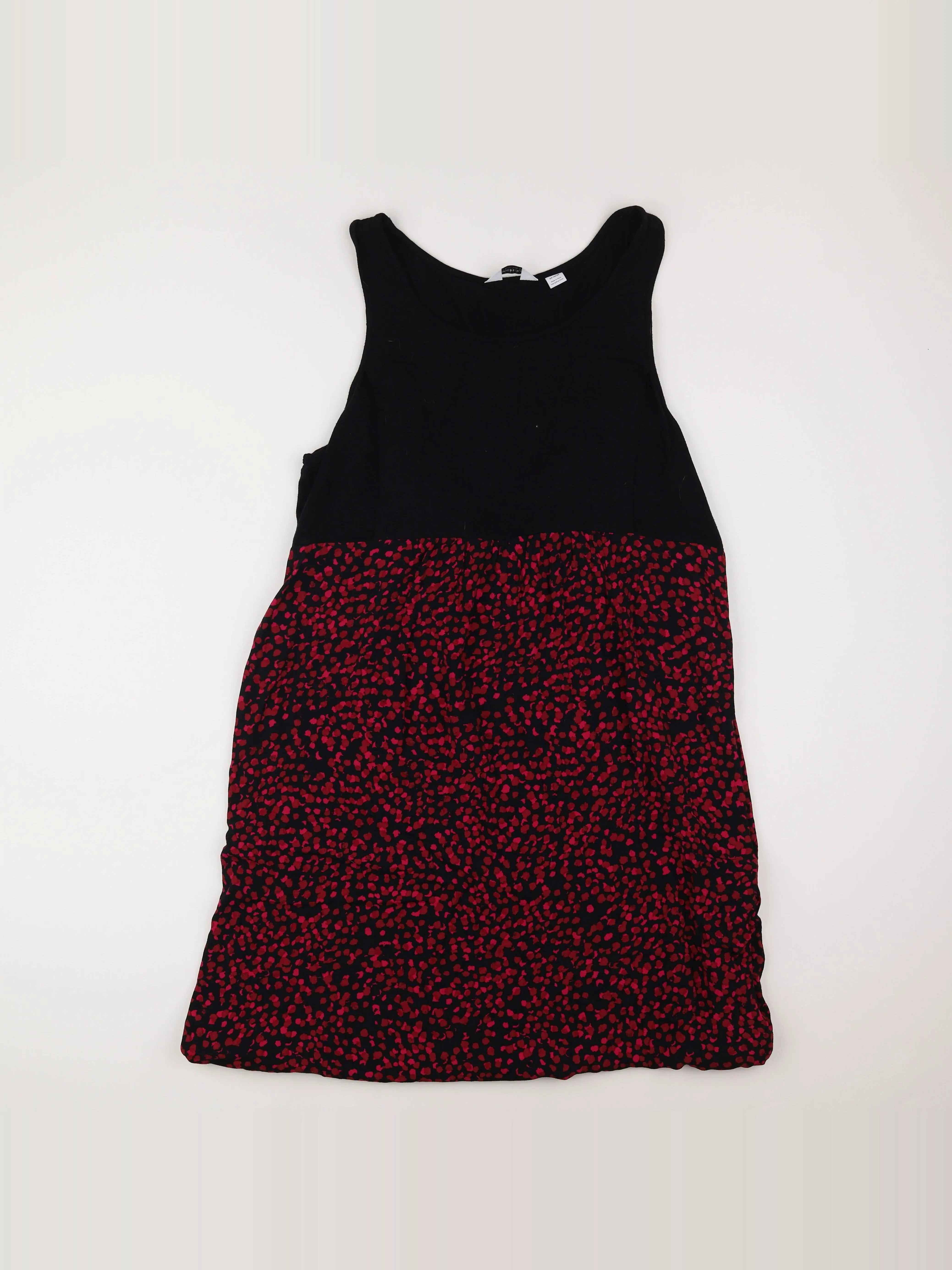 Seraphine - robe grossesse rouge, noir - 50