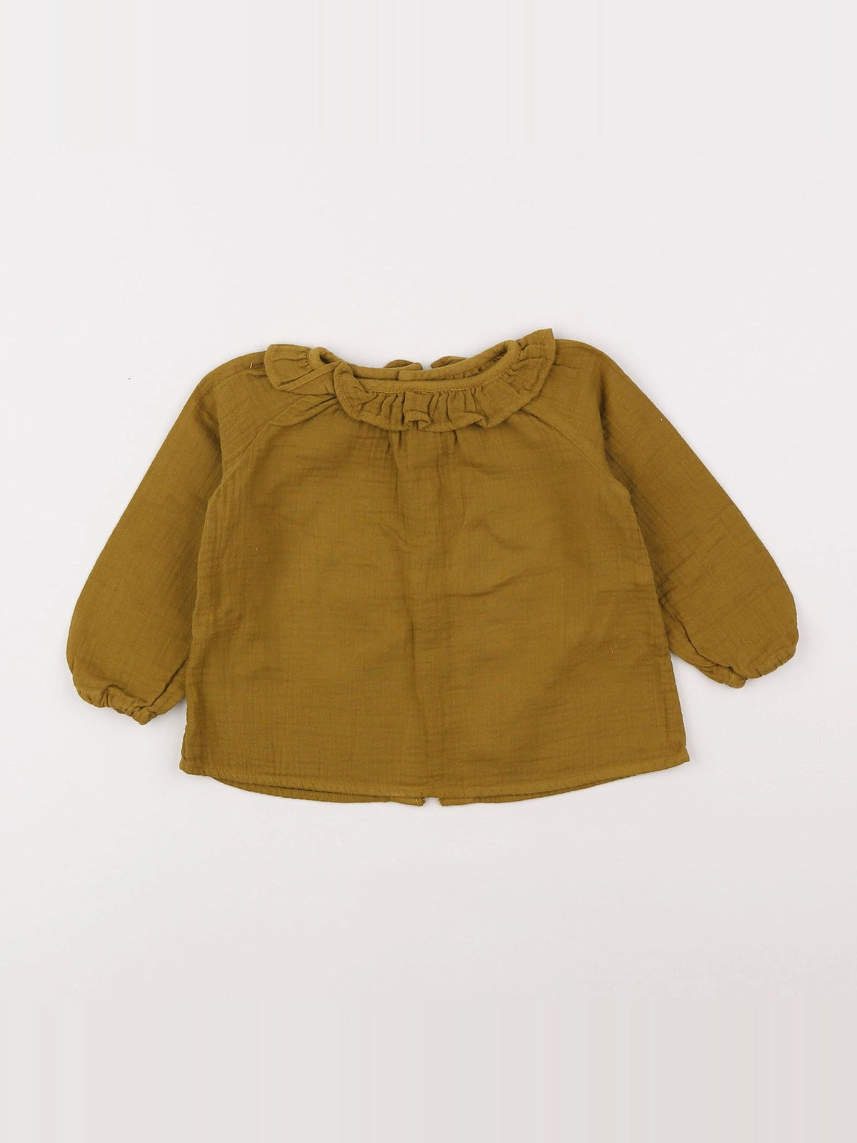 Bonton - blouse vert - 12 mois